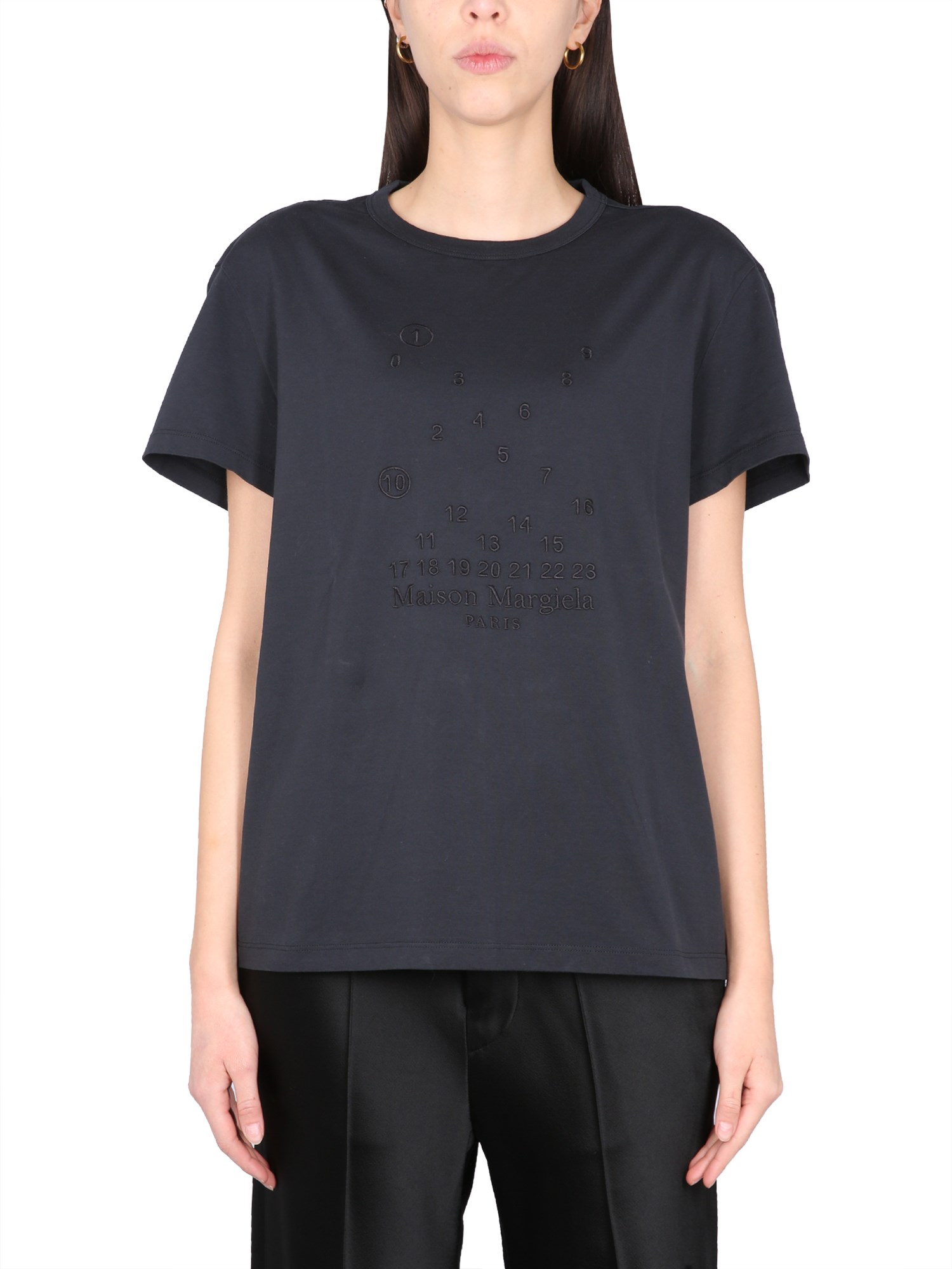 Maison Margiela maison margiela t-shirt with logo embroidery