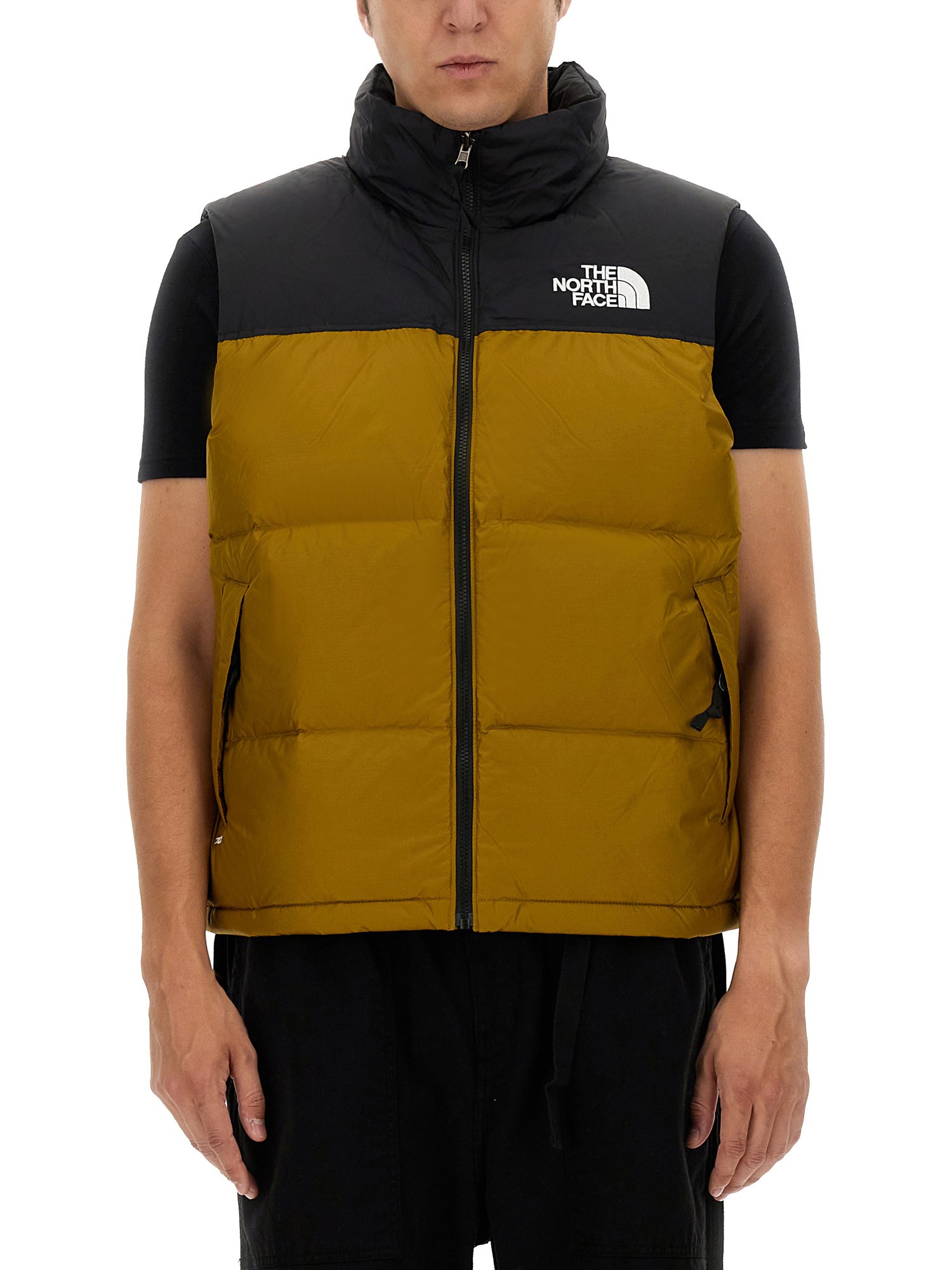 The North Face the north face vests with logo