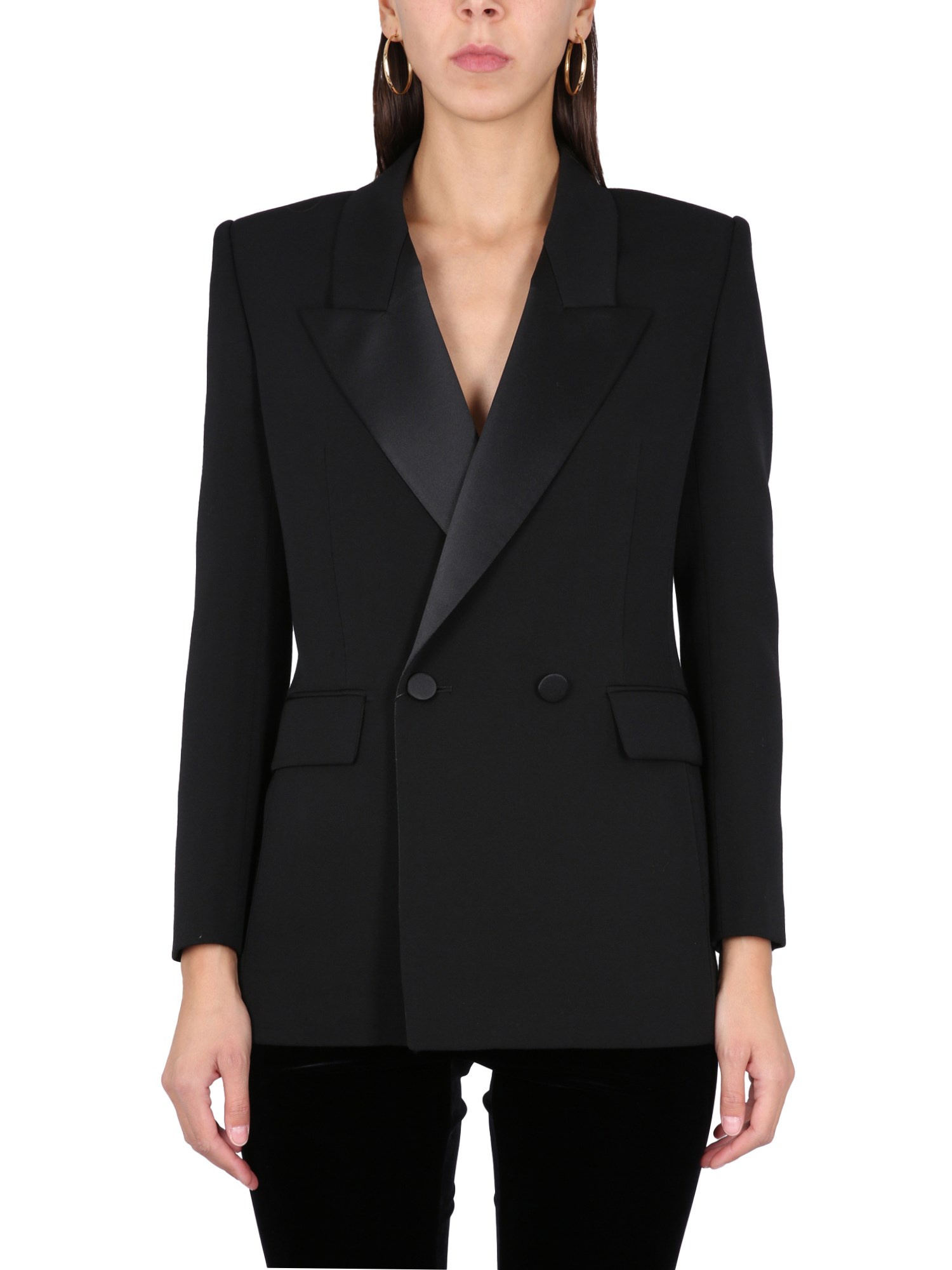 Saint Laurent saint laurent double-breasted tuxedo jacket