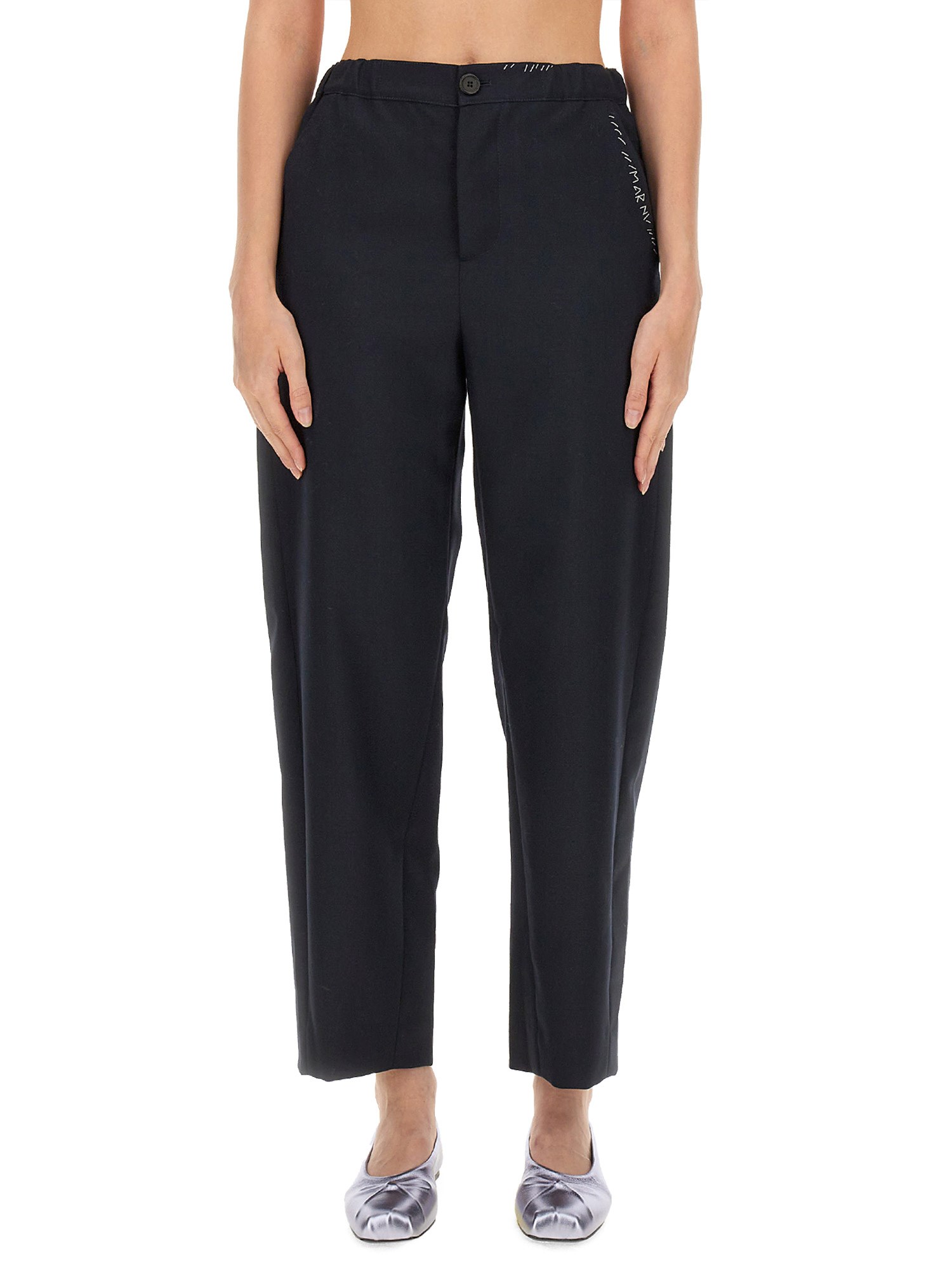 Marni marni pants with stitching