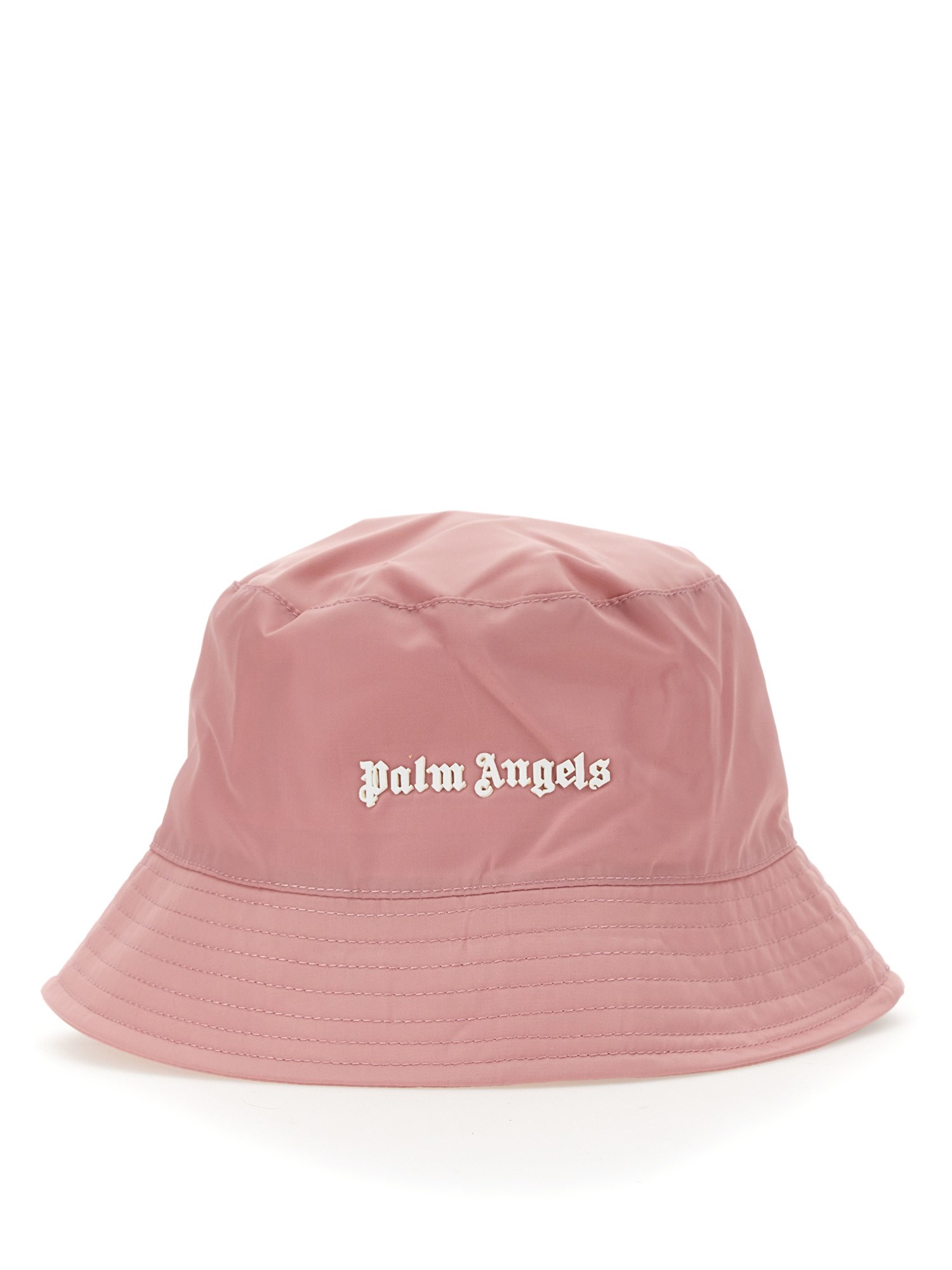 PALM ANGELS palm angels bucket hat with logo