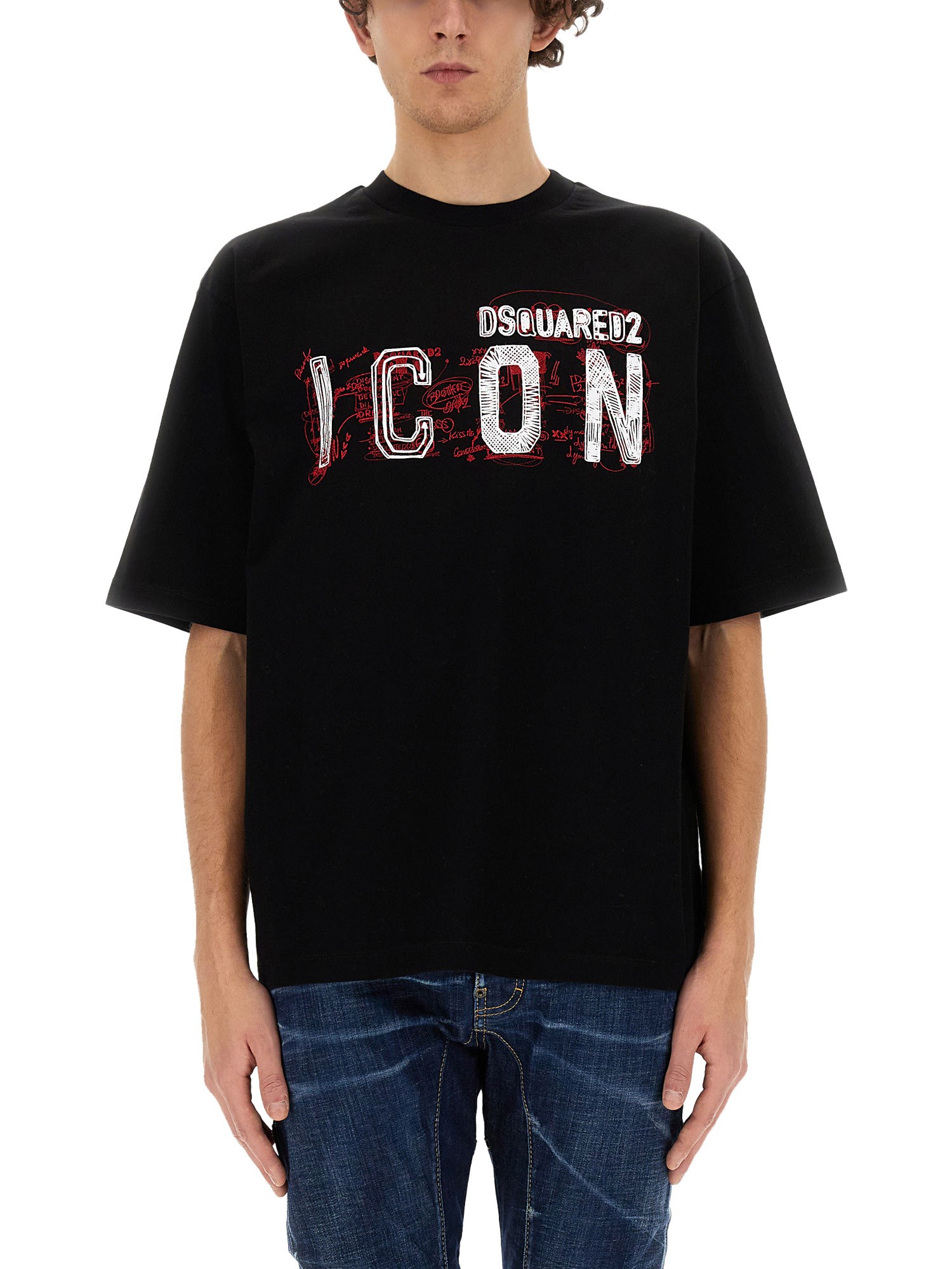 dsquared dsquared t-shirt with logo