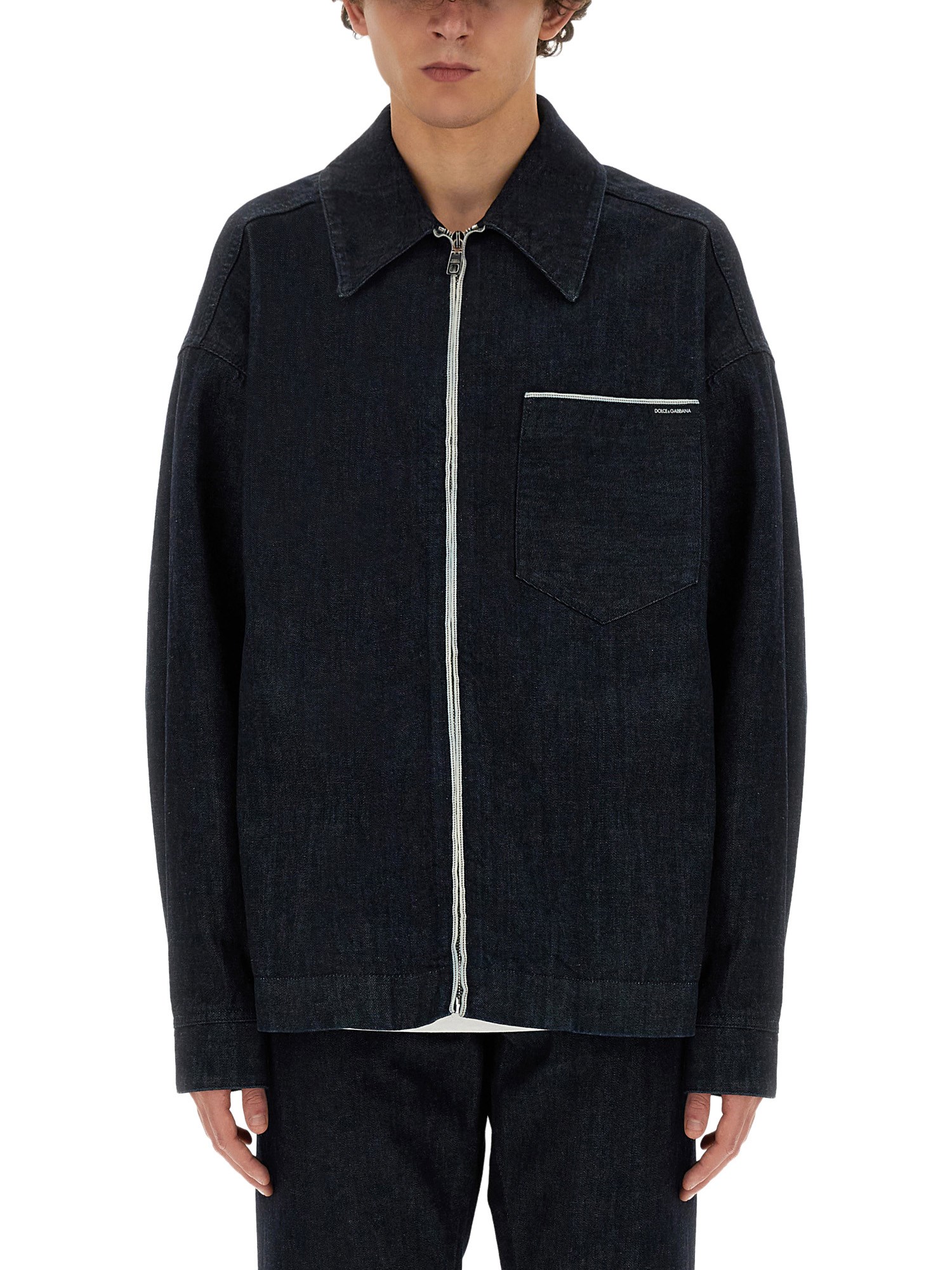 Dolce & Gabbana dolce & gabbana selvedge denim blouson