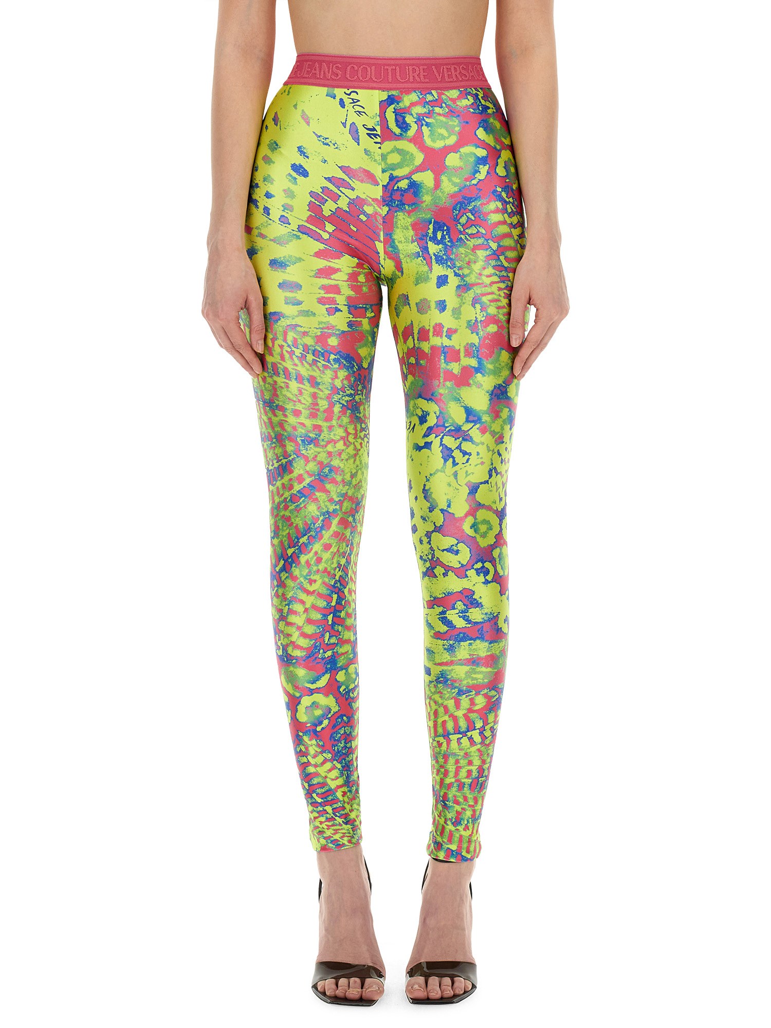 Versace Jeans Couture versace jeans couture leggings with print