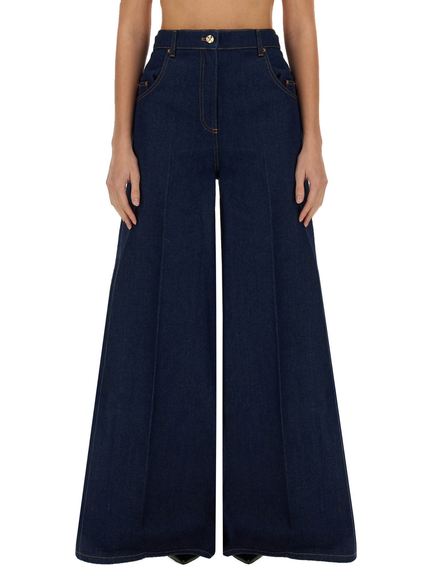 Nina Ricci nina ricci jeans slased