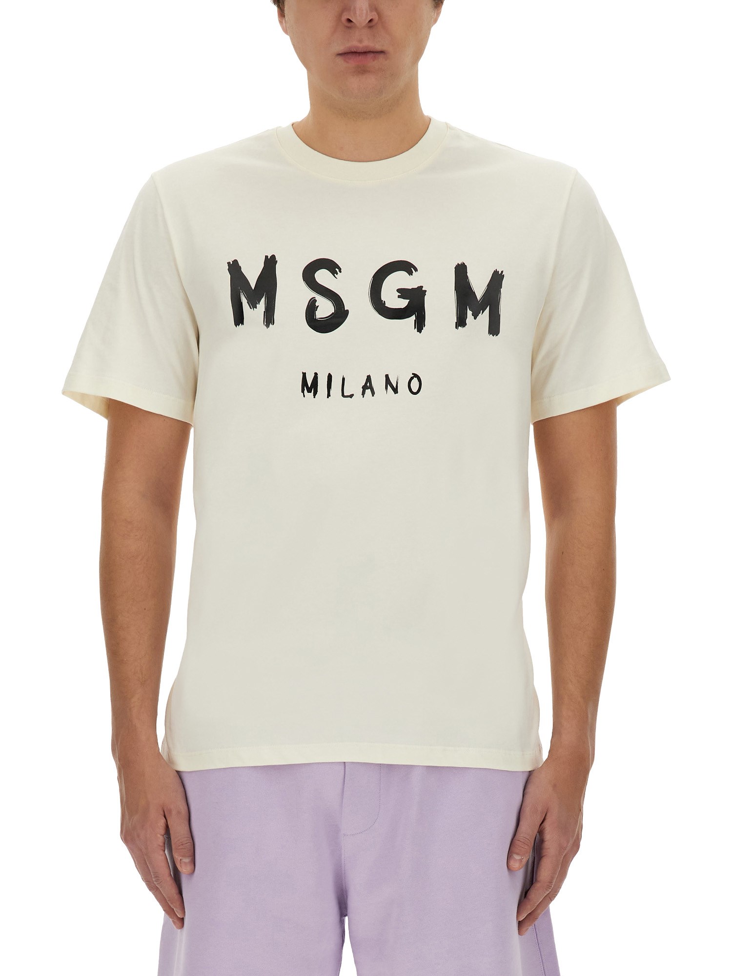 Msgm msgm t-shirt with logo