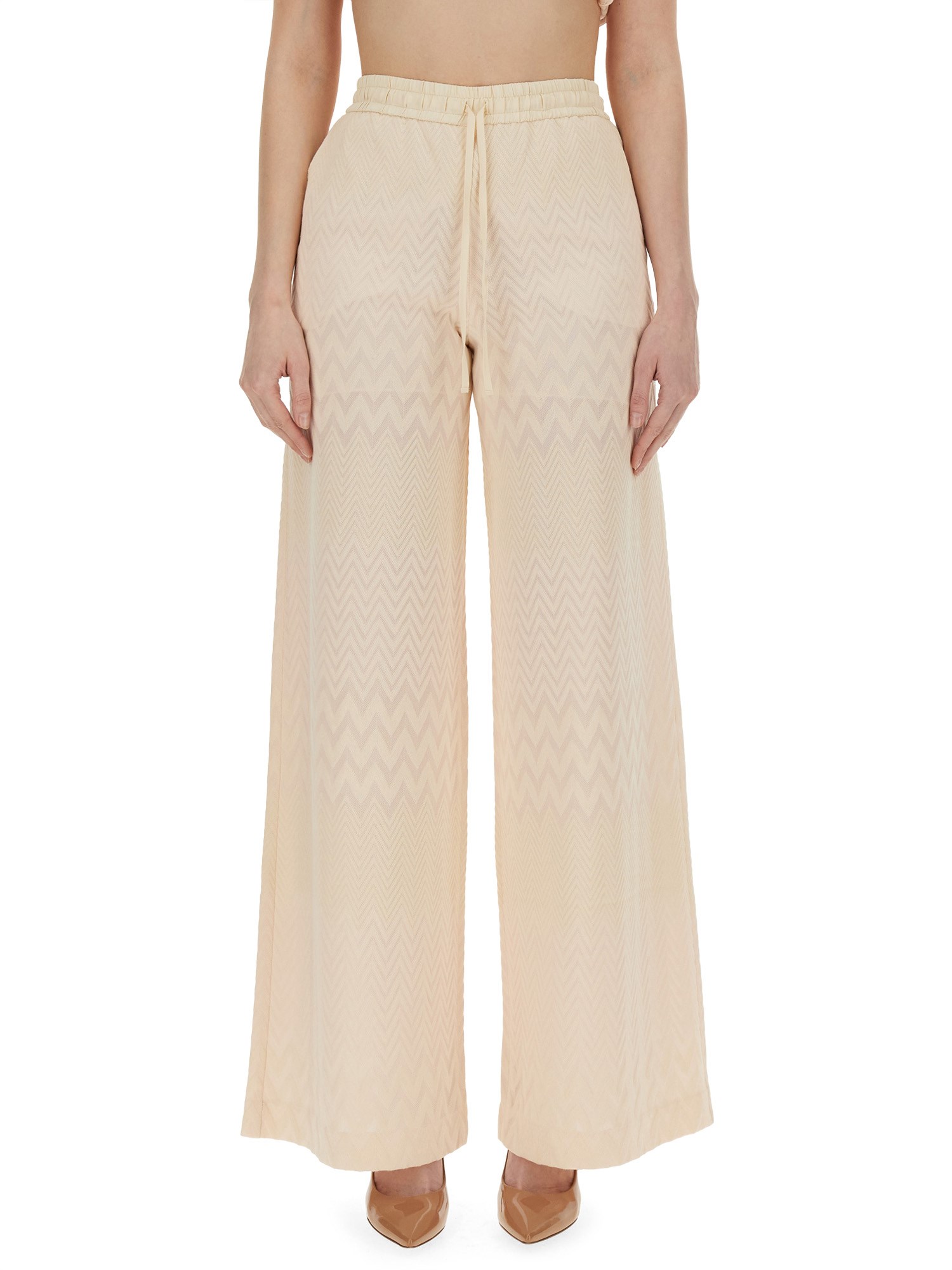 Missoni missoni wide leg pants