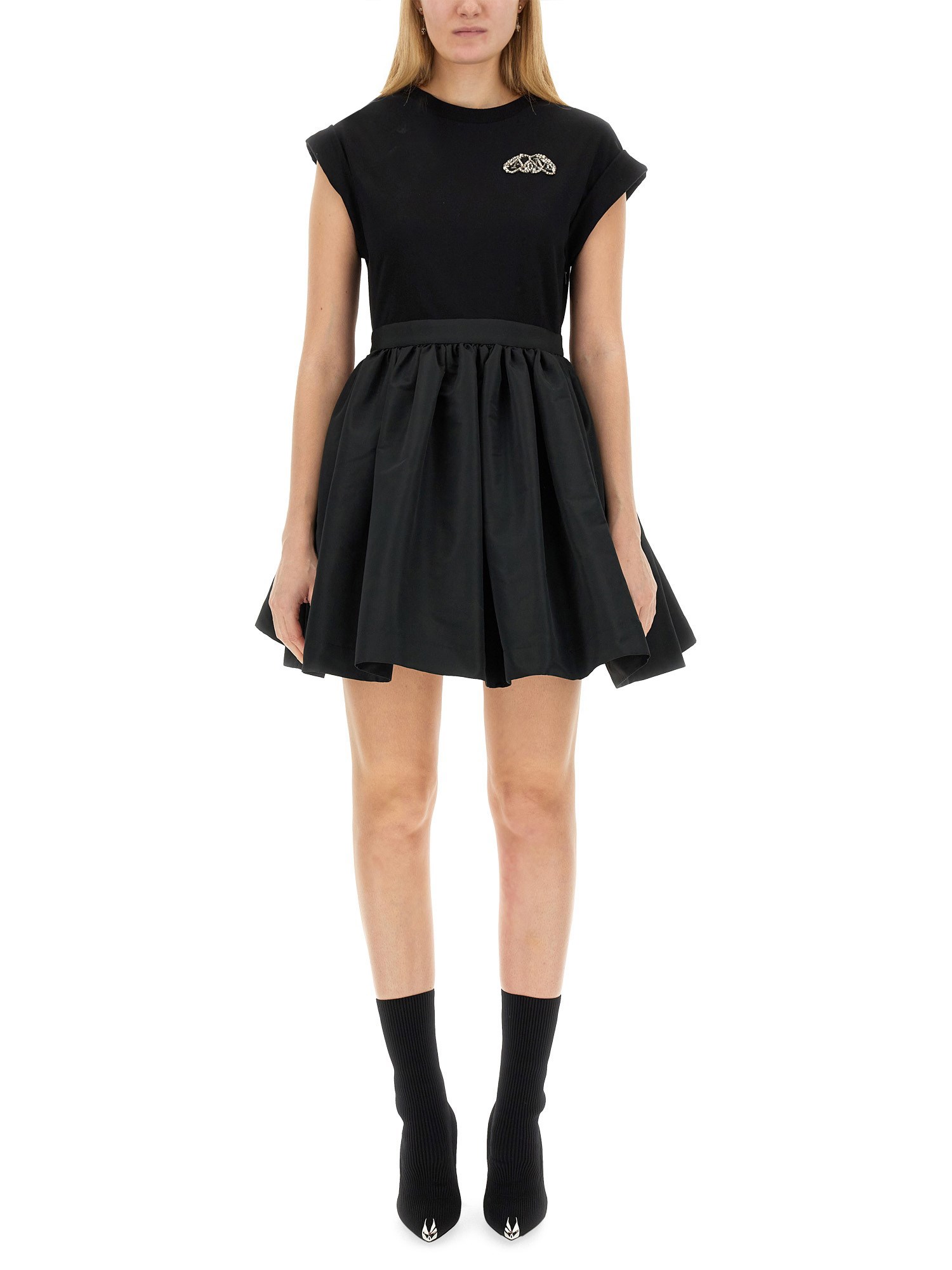 Alexander McQueen alexander mcqueen mini hybrid dress