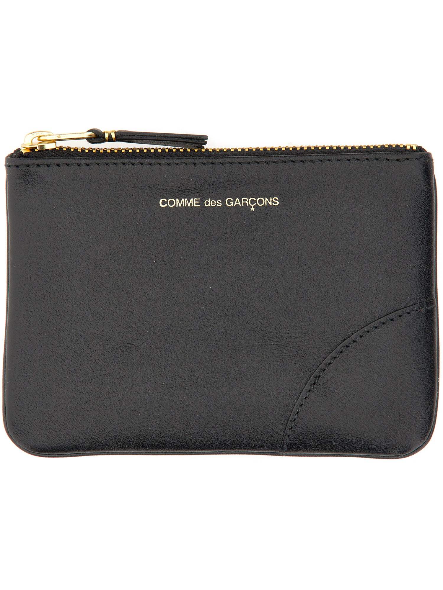 COMME DES GARCONS WALLET comme des garcons wallet small clutch with zipper