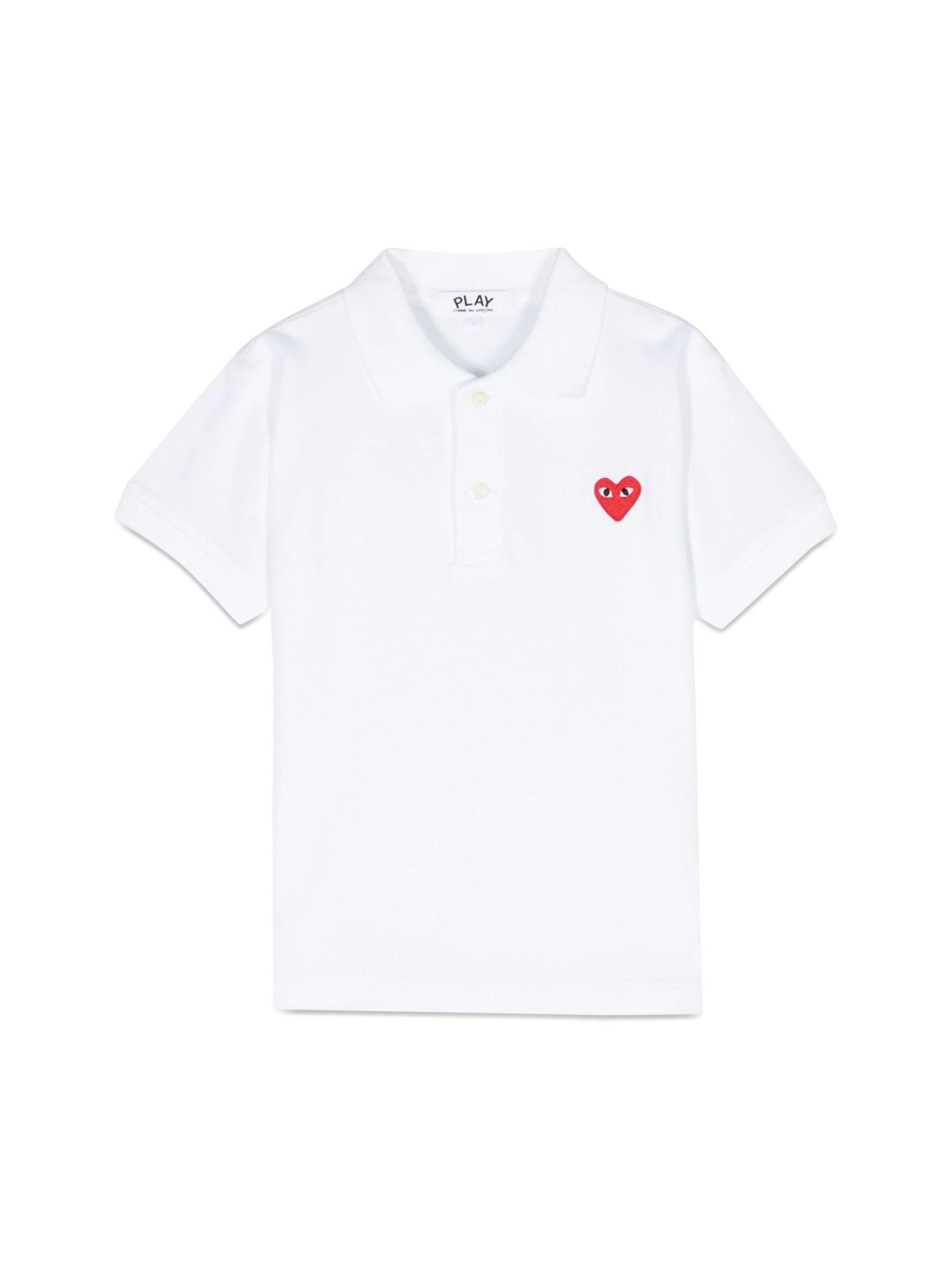 Comme Des Garçons Play comme des garcons play kids polo knit