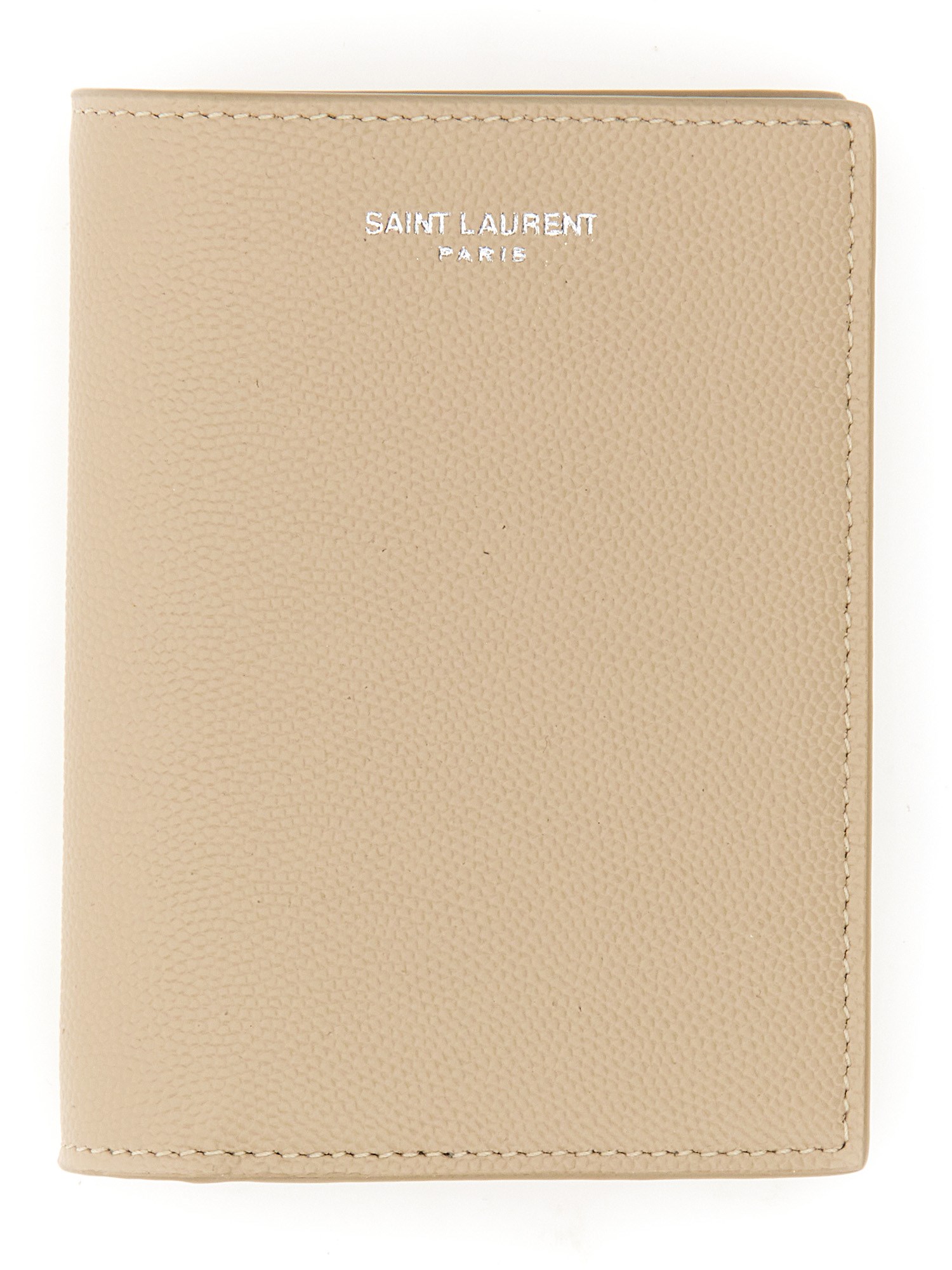 Saint Laurent saint laurent credit card holder with logo