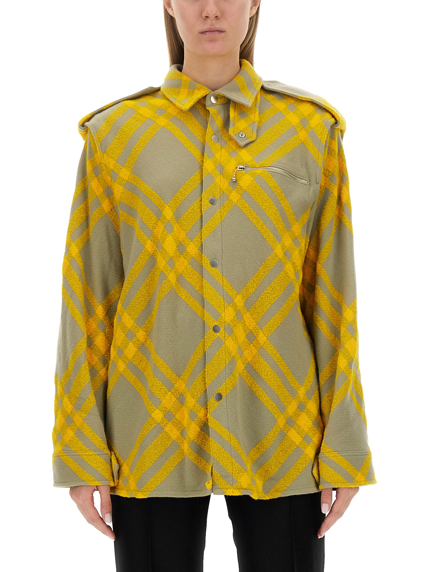 Burberry burberry shirt with check pattern