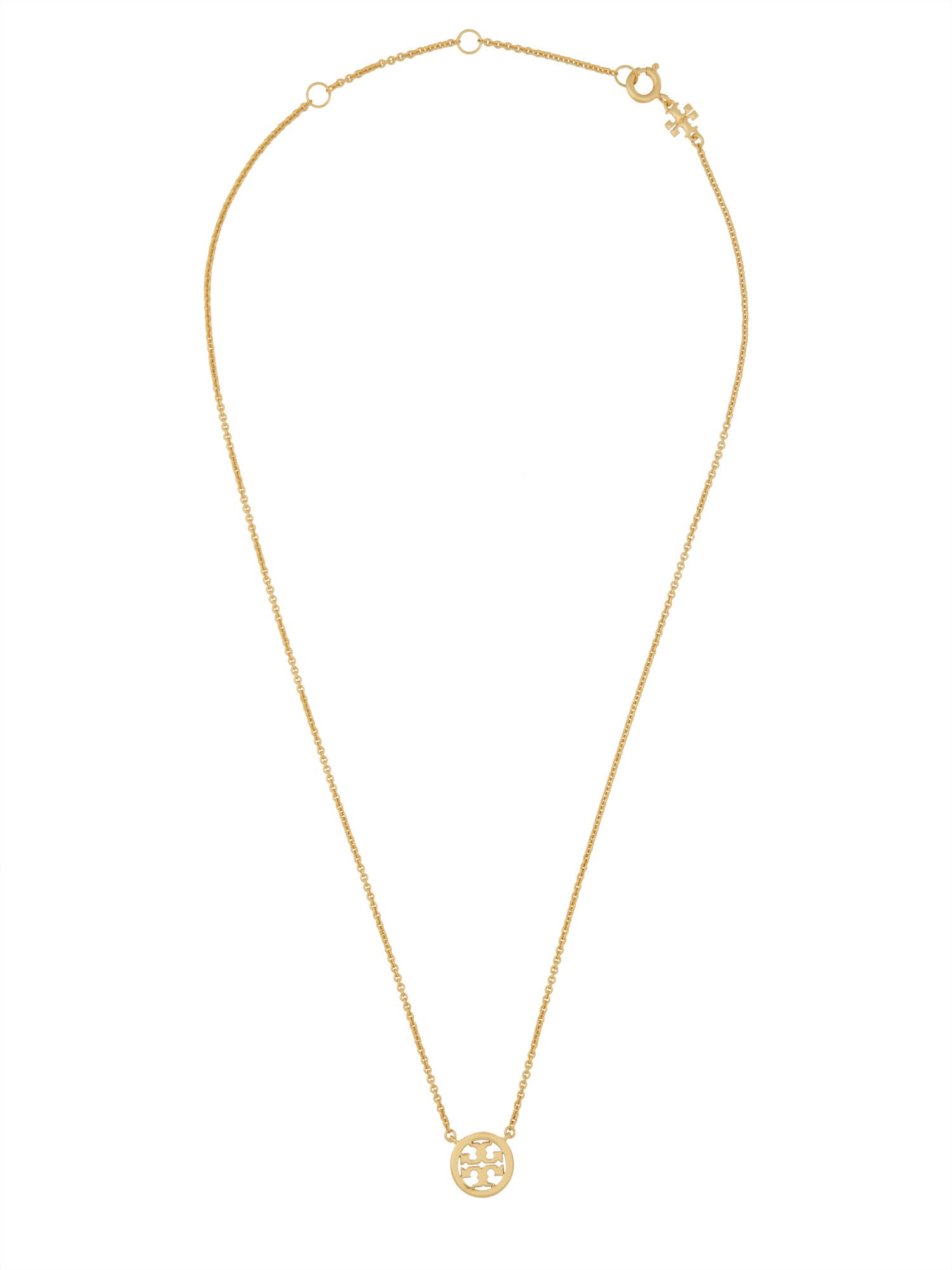 Tory Burch tory burch pave "miller" necklace