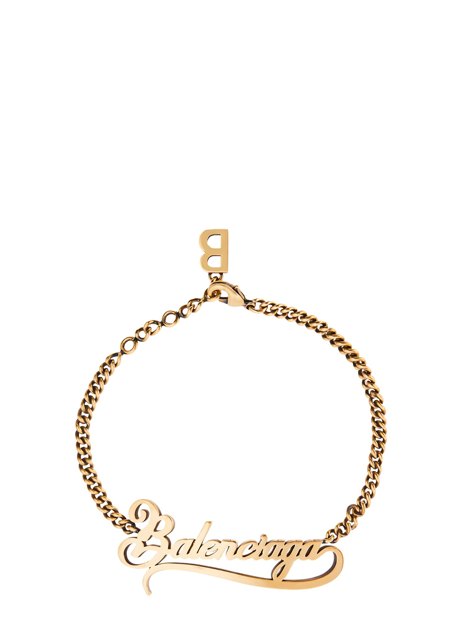 Balenciaga balenciaga typo valentine bracelet