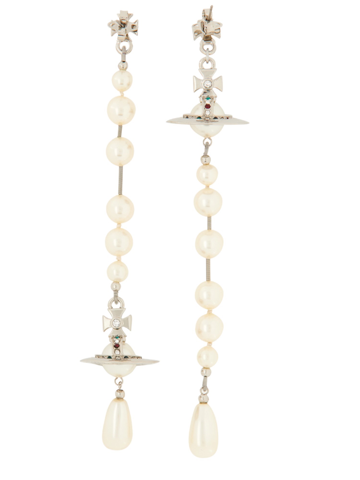 Vivienne Westwood vivienne westwood "broken pearl" dangle earrings