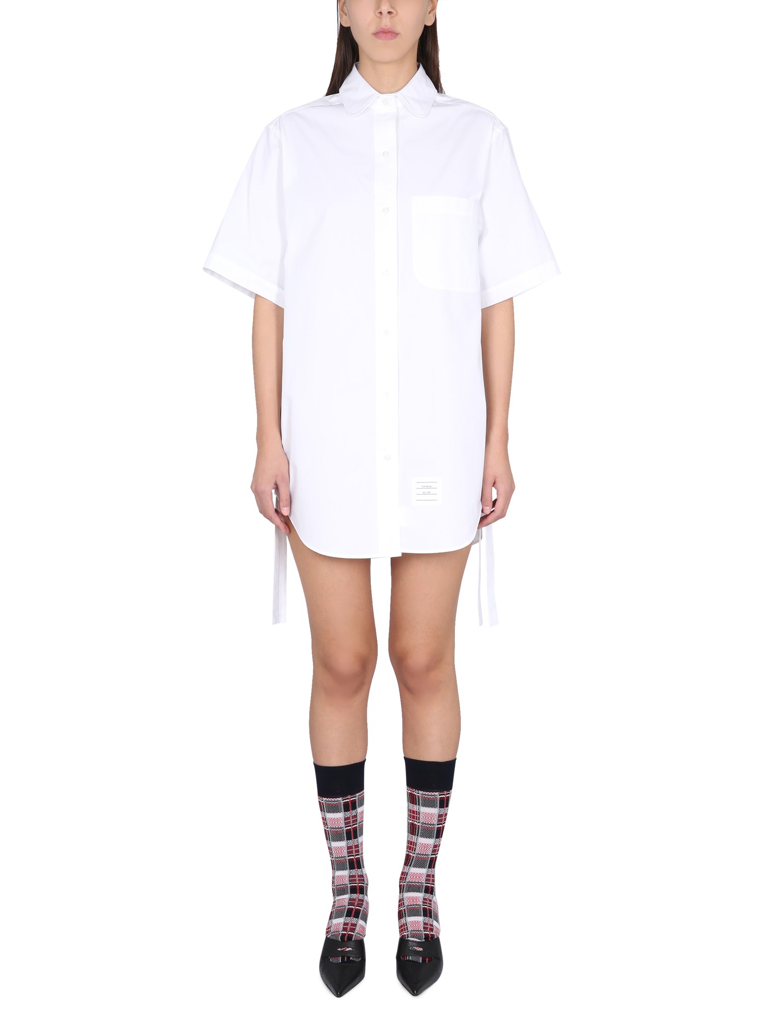 Thom Browne thom browne mini chemiser dress