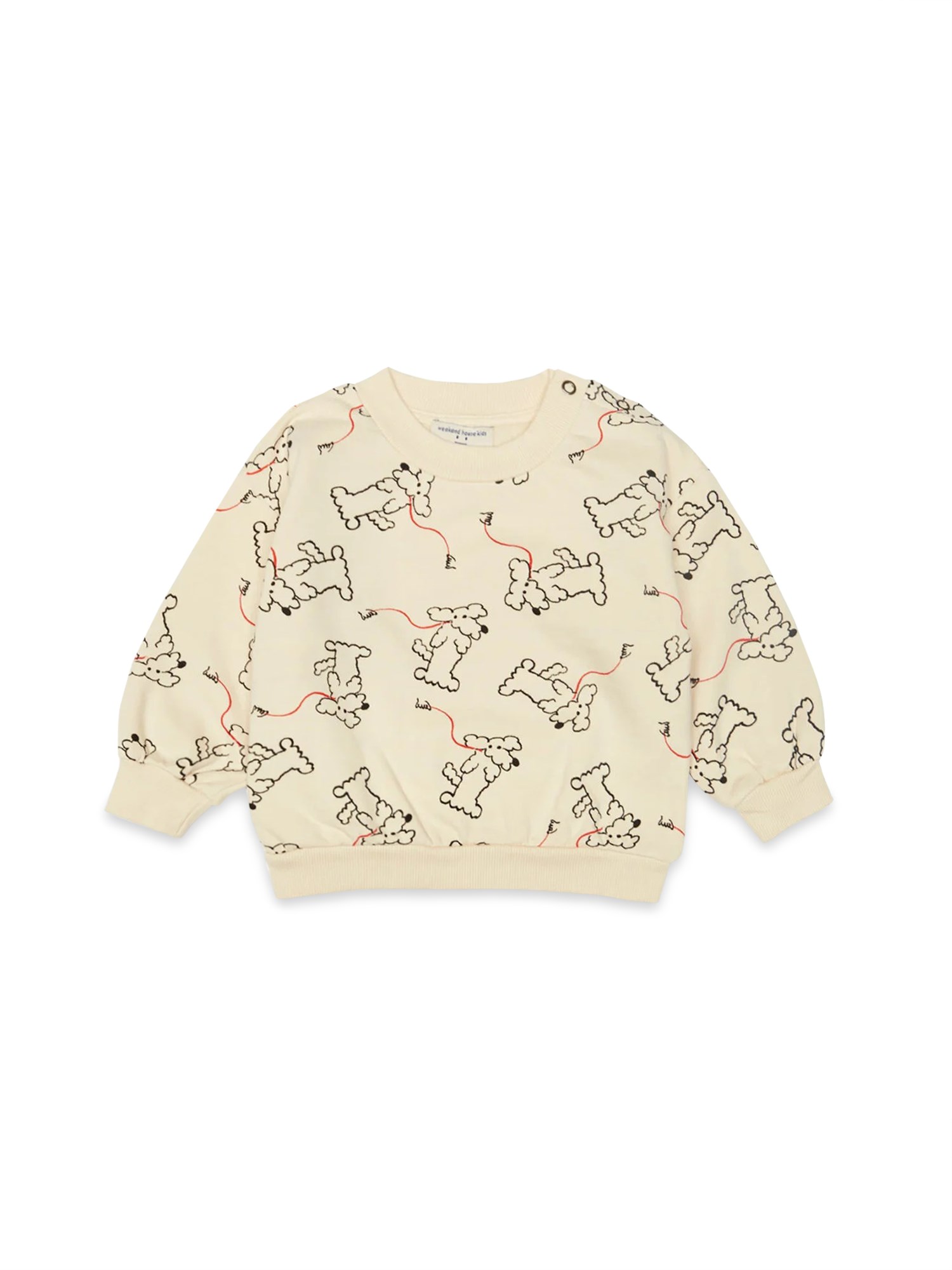 weekend house kids weekend house kids dog all over sweatshirt