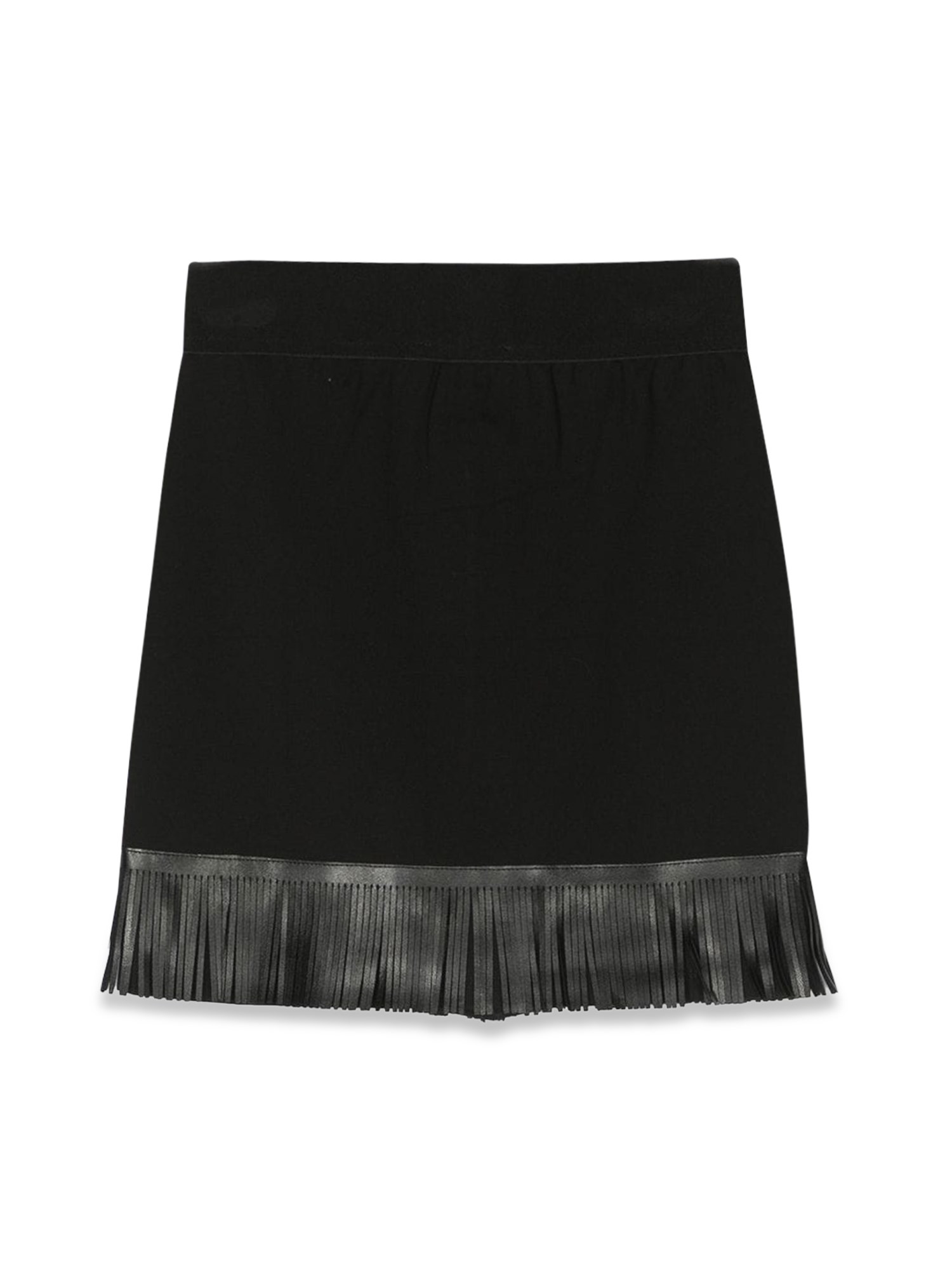 DKNY dkny logo zipper skirt and bangs