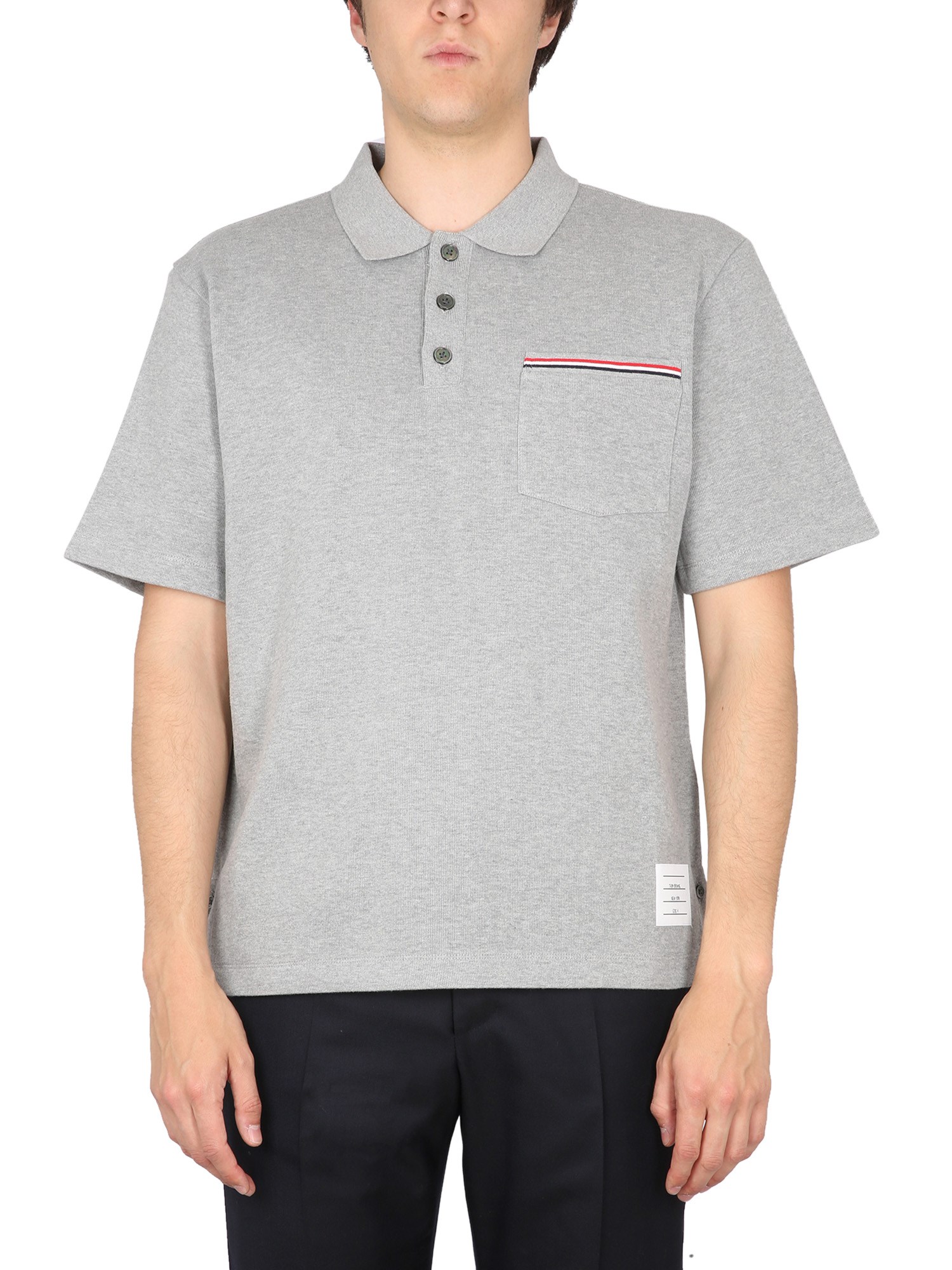 Thom Browne thom browne cotton polo