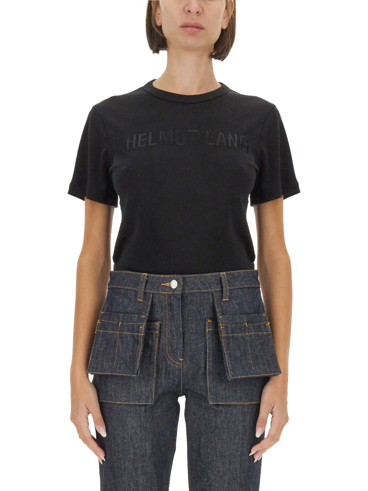 Helmut Lang helmut lang t-shirt with logo