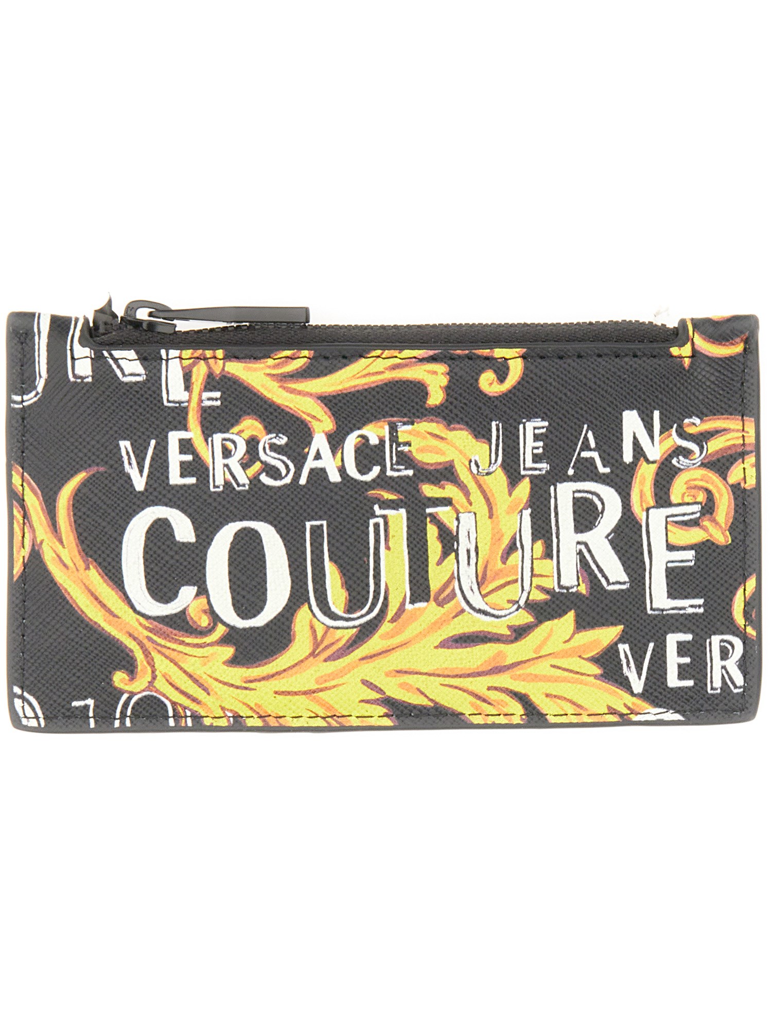 Versace Jeans Couture versace jeans couture card holder with logo