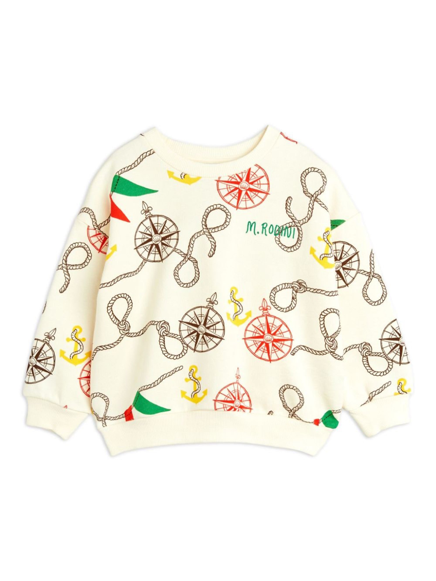 Mini Rodini mini rodini nautical aop sweatshirt