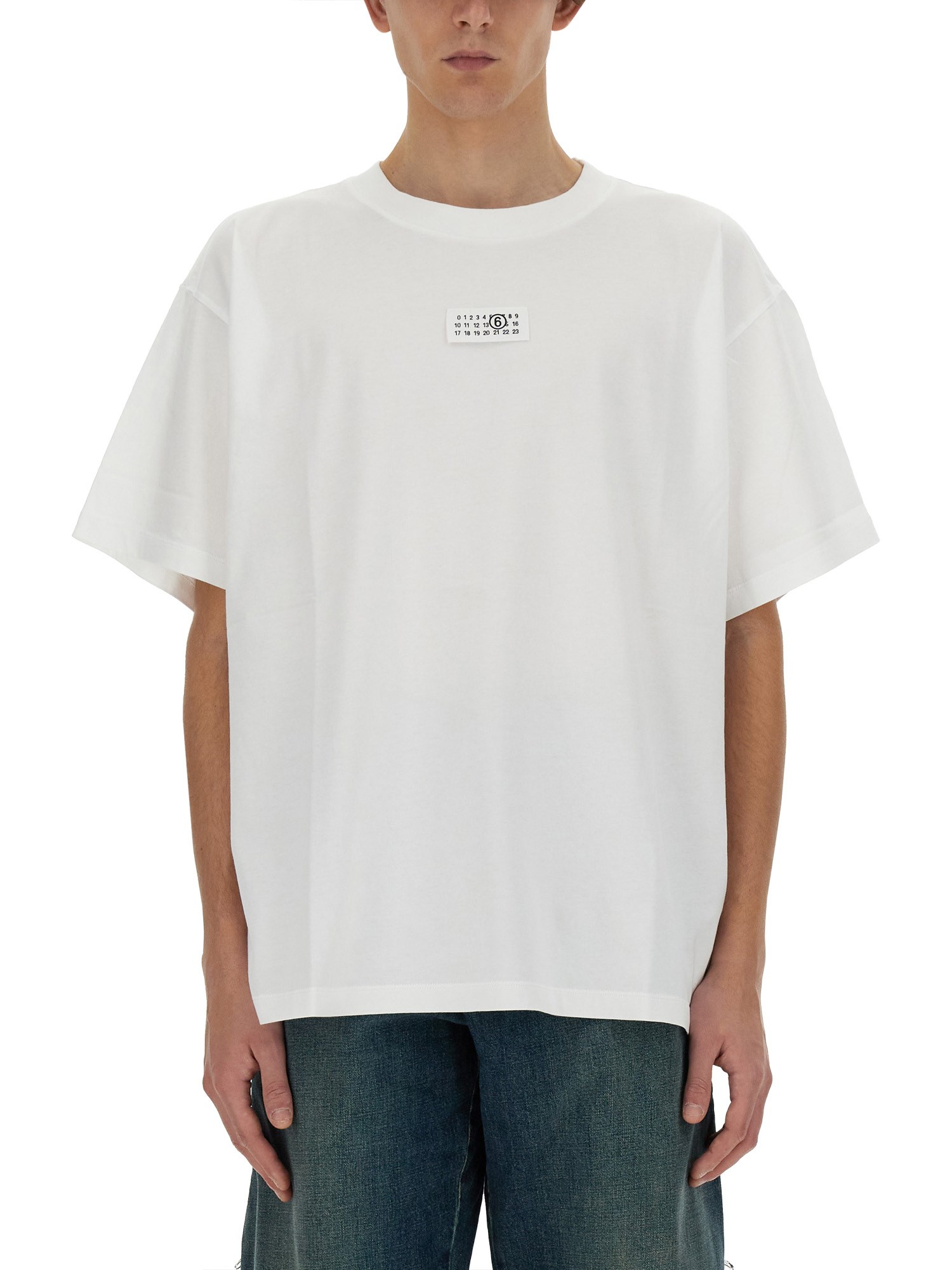 MM6 Maison Margiela mm6 maison margiela t-shirt with logo