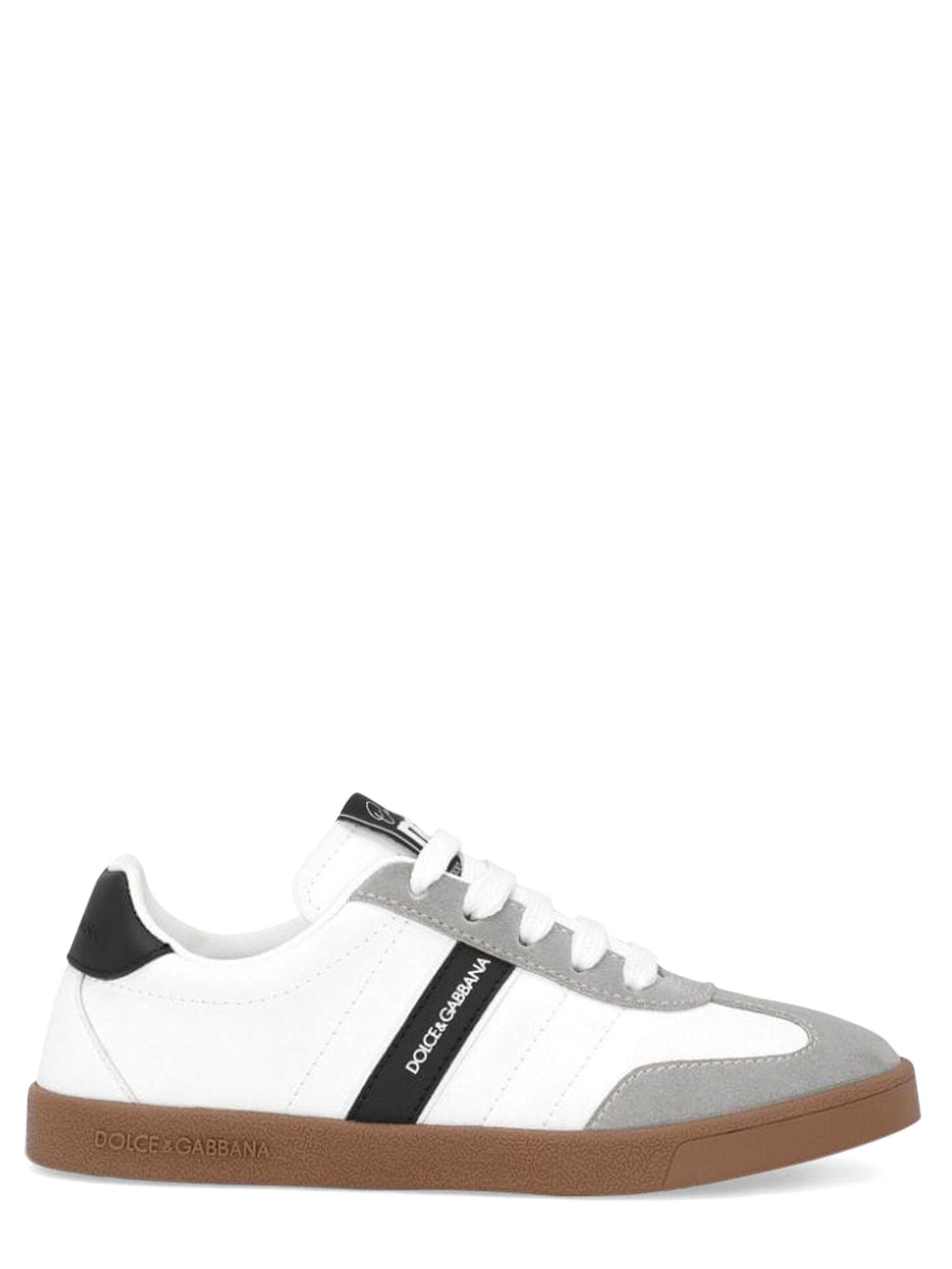 Dolce & Gabbana dolce & gabbana low lace-up sneaker vit. n white/black/grey