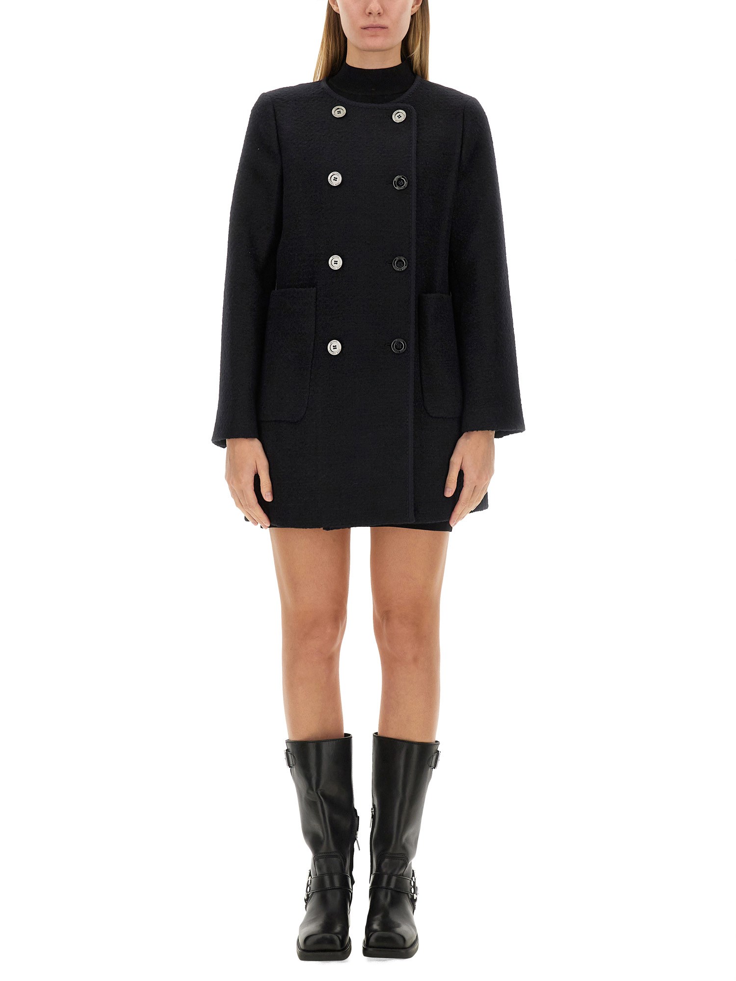  michael by michael kors boucle coat