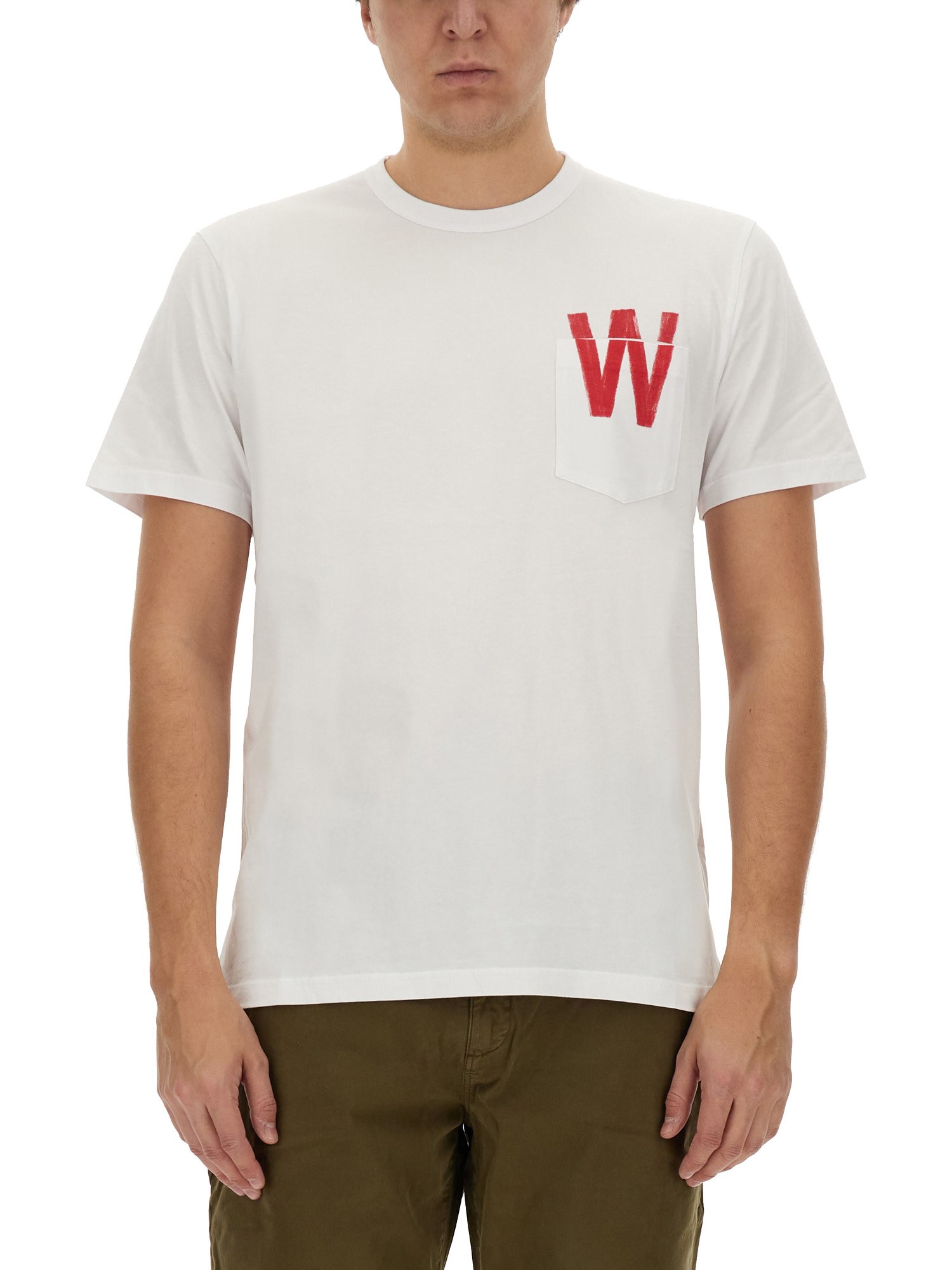 Woolrich woolrich t-shirt with logo