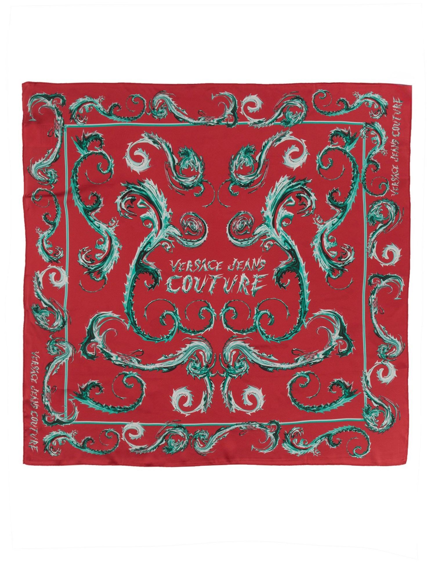 Versace Jeans Couture versace jeans couture silk scarf