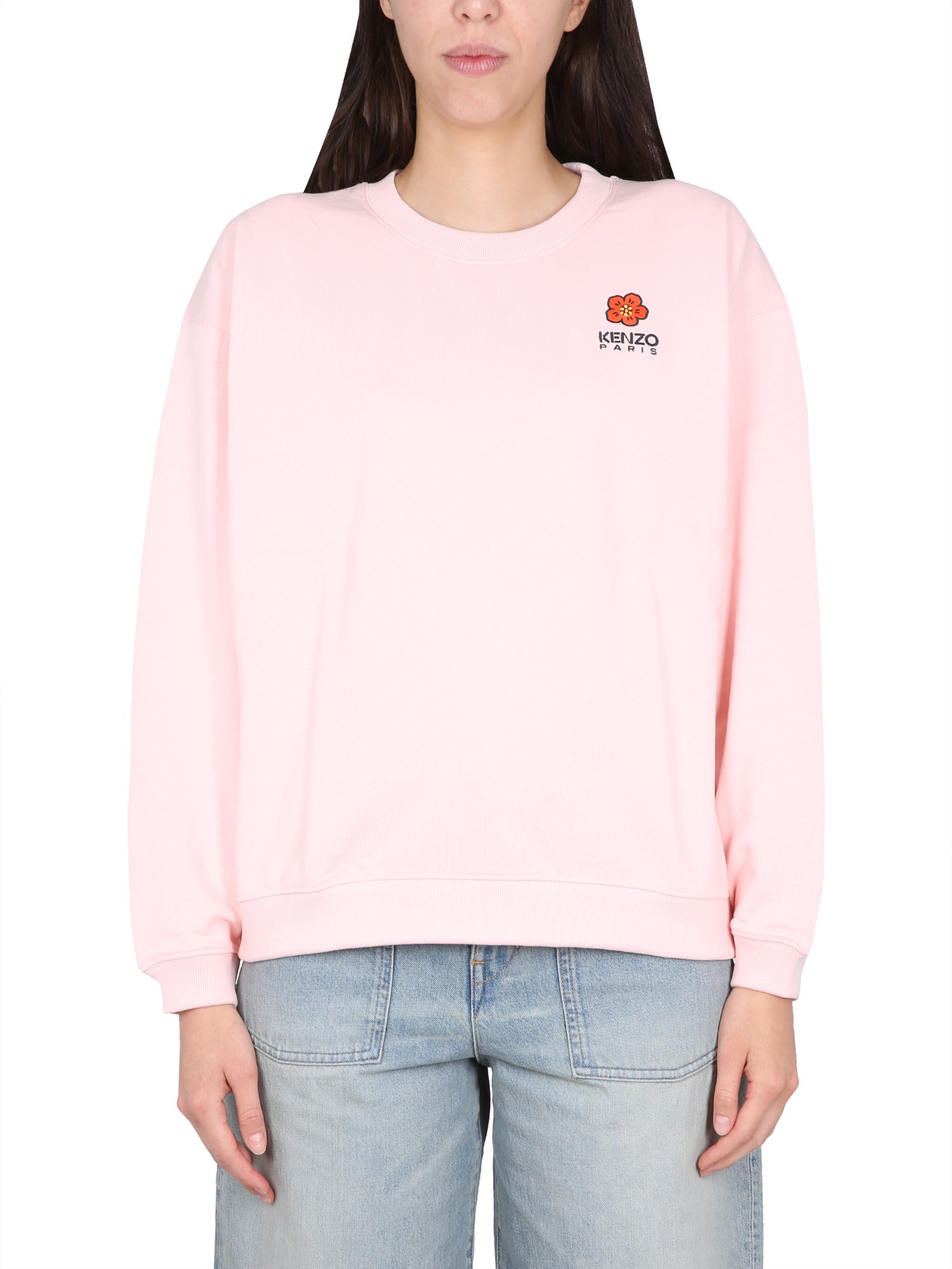 Kenzo kenzo sweatshirt with logo patch