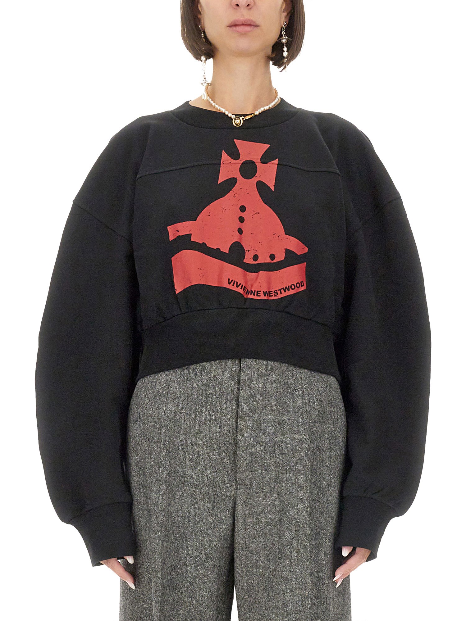 Vivienne Westwood vivienne westwood orb print sweatshirt