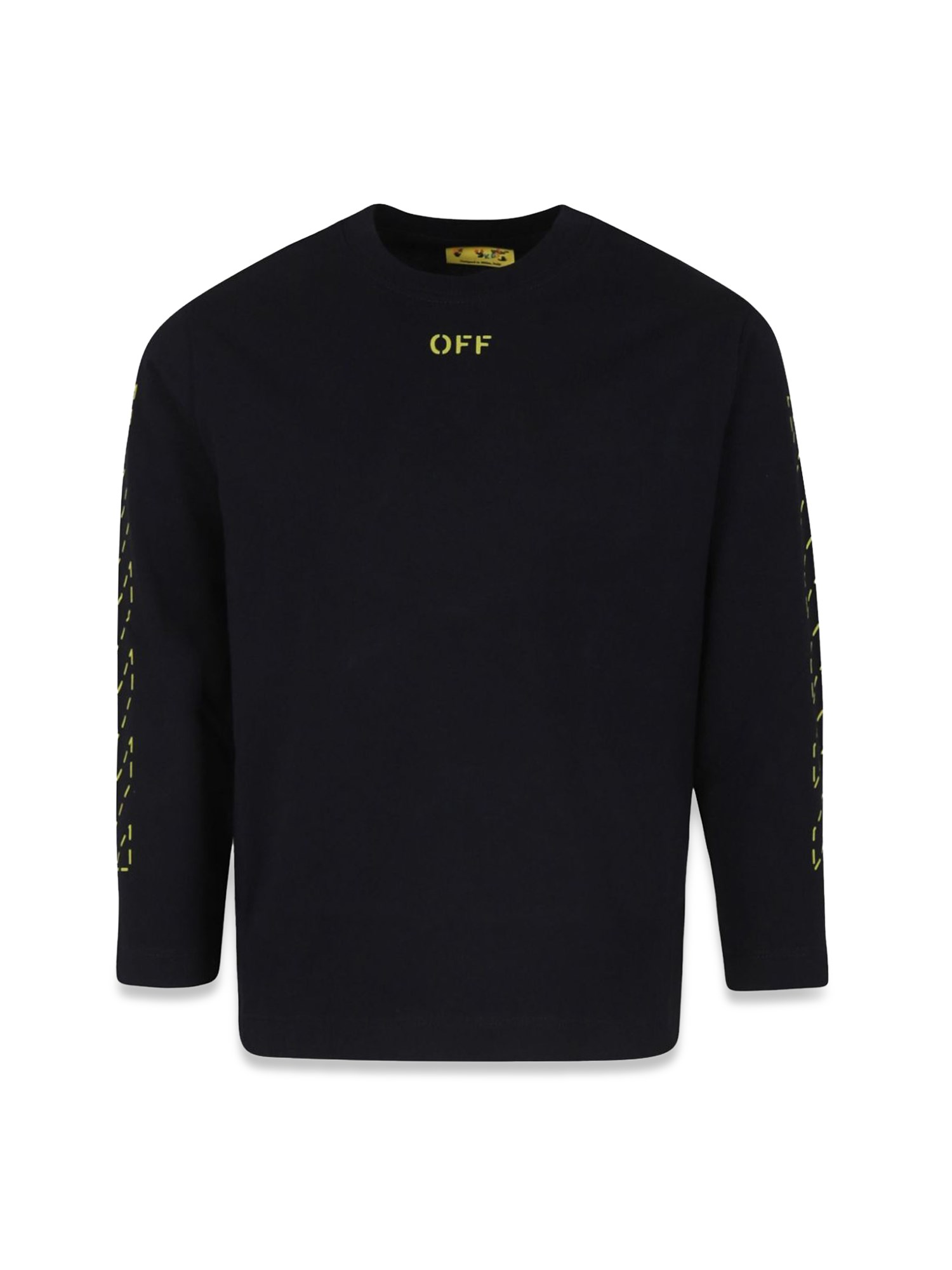 OFF-WHITE off-white arrow acrylic tee l/s