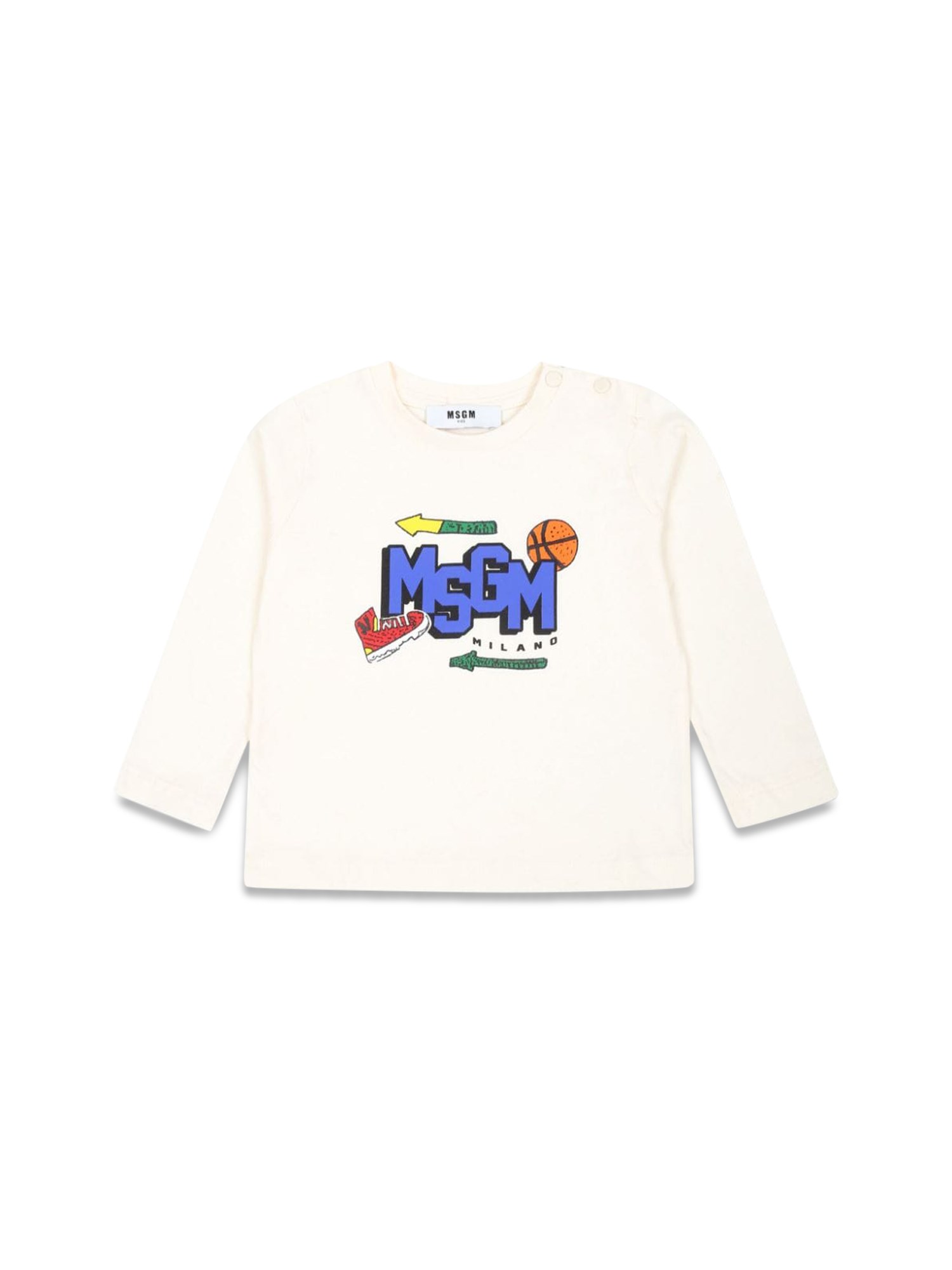 Msgm msgm jersey long sleeve baby boy