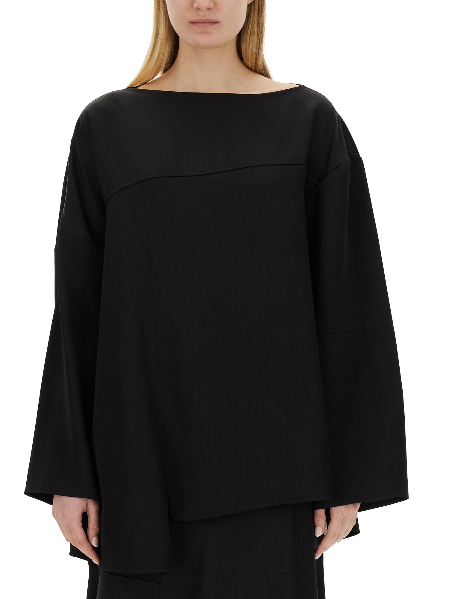 Jil Sander jil sander asymmetrical top