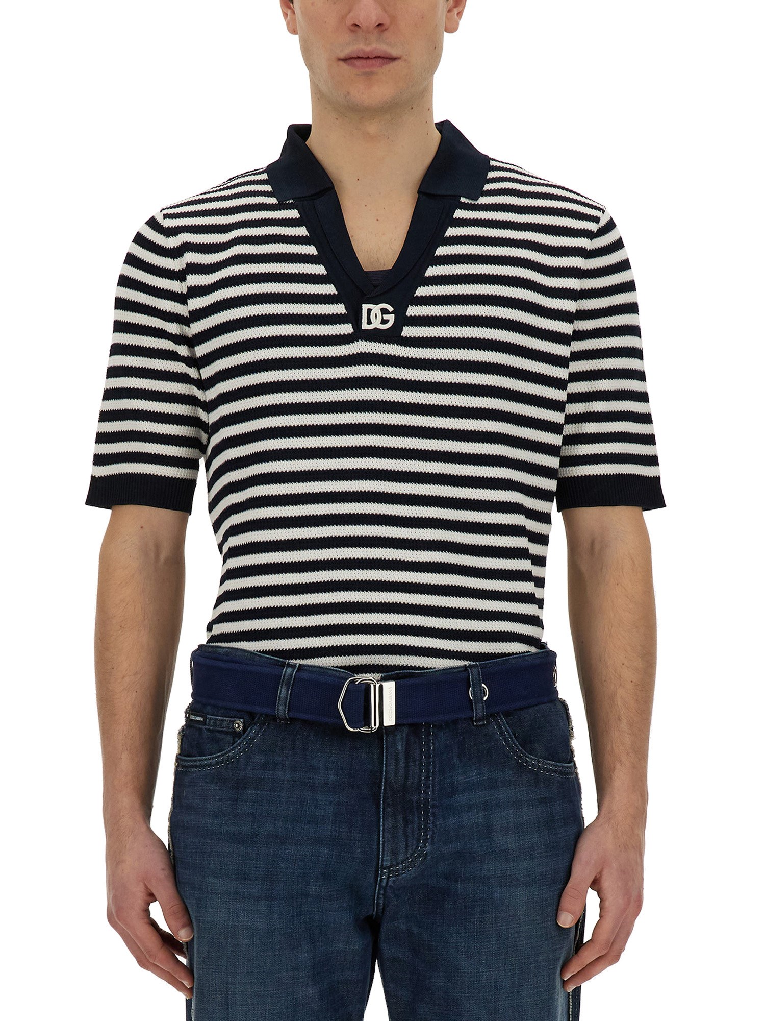 Dolce & Gabbana dolce & gabbana v-neck polo shirt