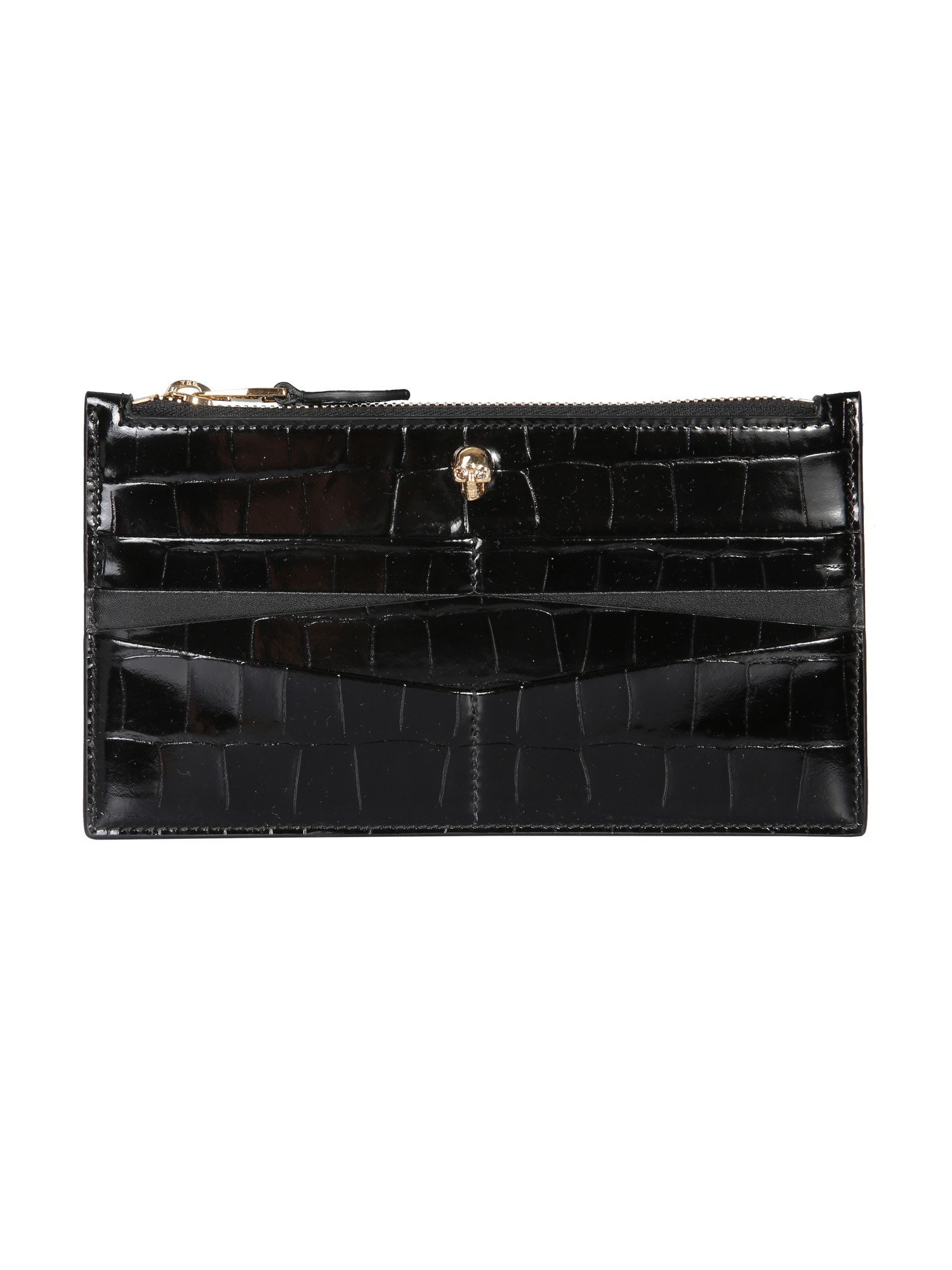 Alexander McQueen alexander mcqueen flat wallet with zipper