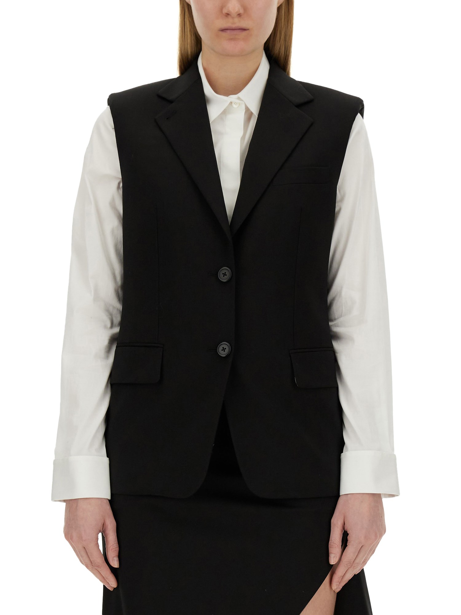 Helmut Lang helmut lang wool vest