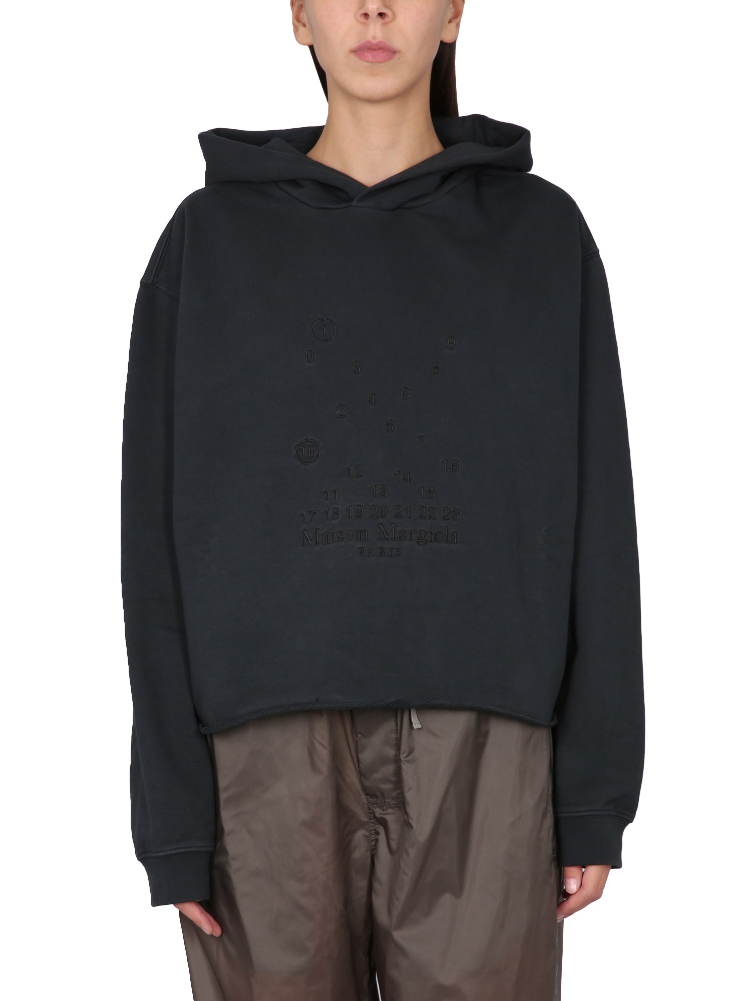 Maison Margiela maison margiela sweatshirt with logo embroidery