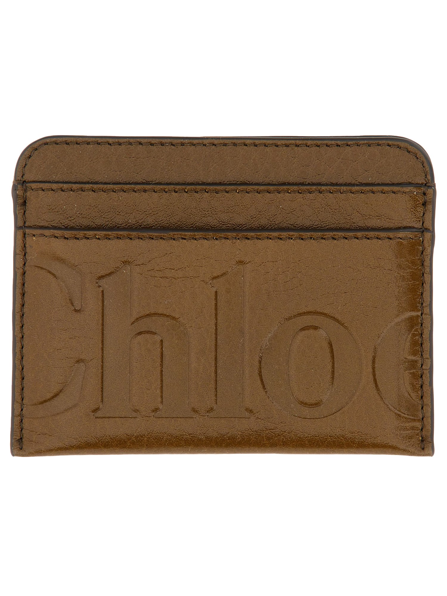  chloe' leather card holder