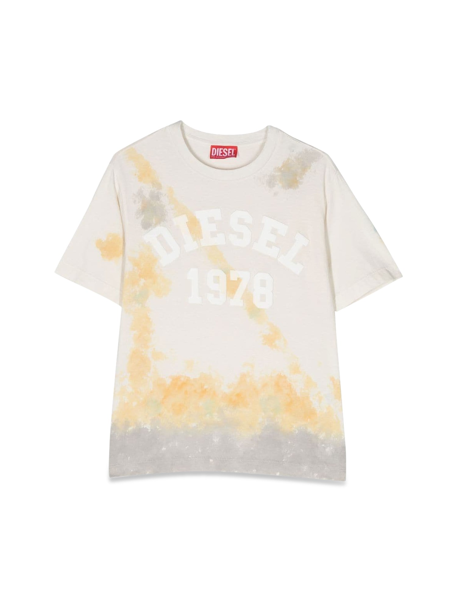 diesel kids diesel kids mc logo washed t-shirt