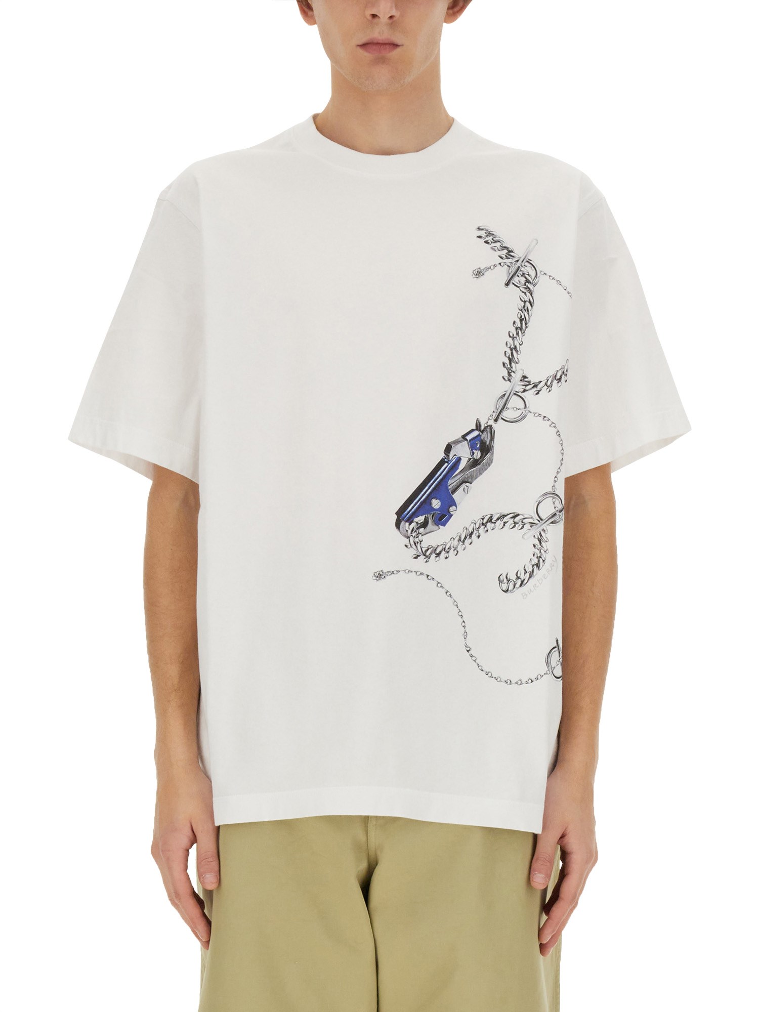 Burberry burberry t-shirt with print