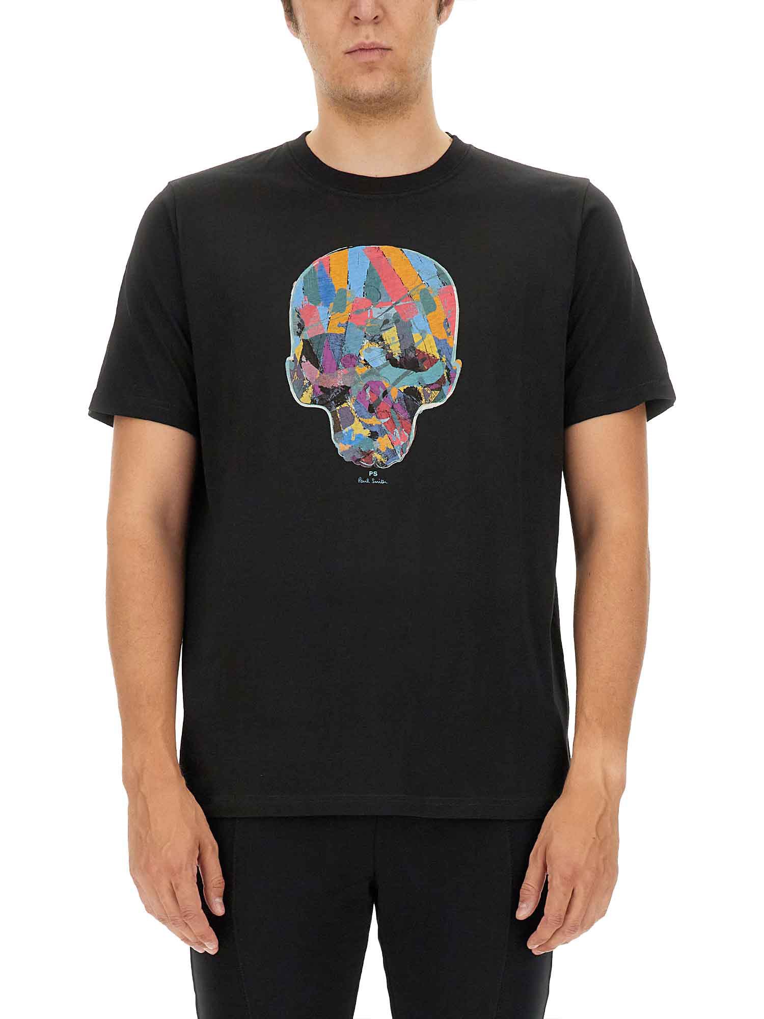  ps by paul smith skull t-shirt