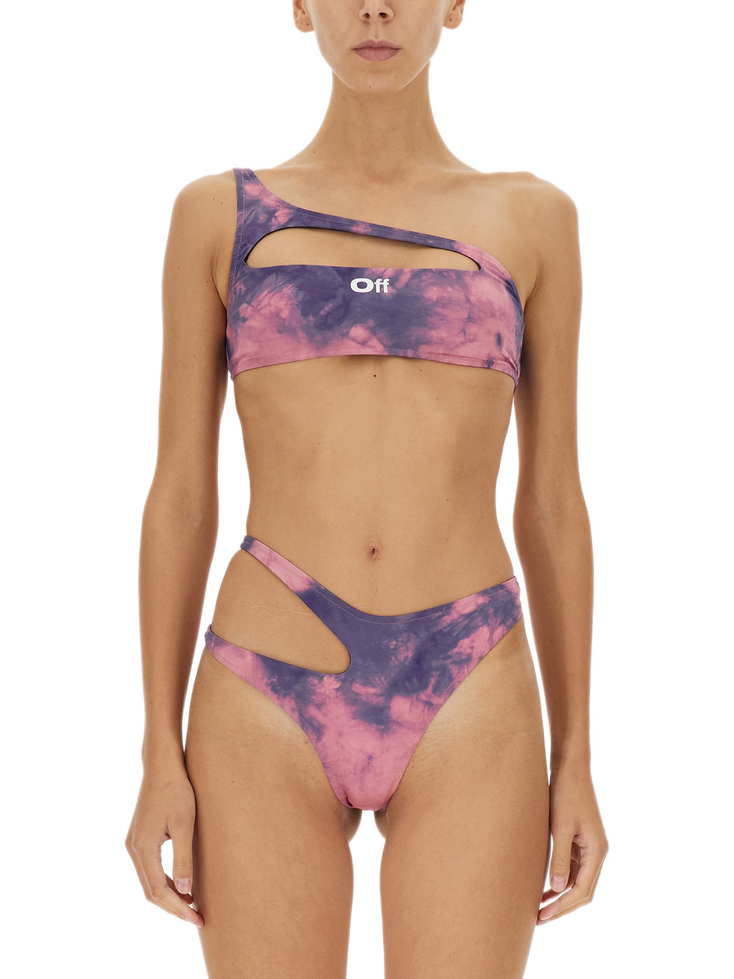 OFF-WHITE off-white logo bikini swimsuit