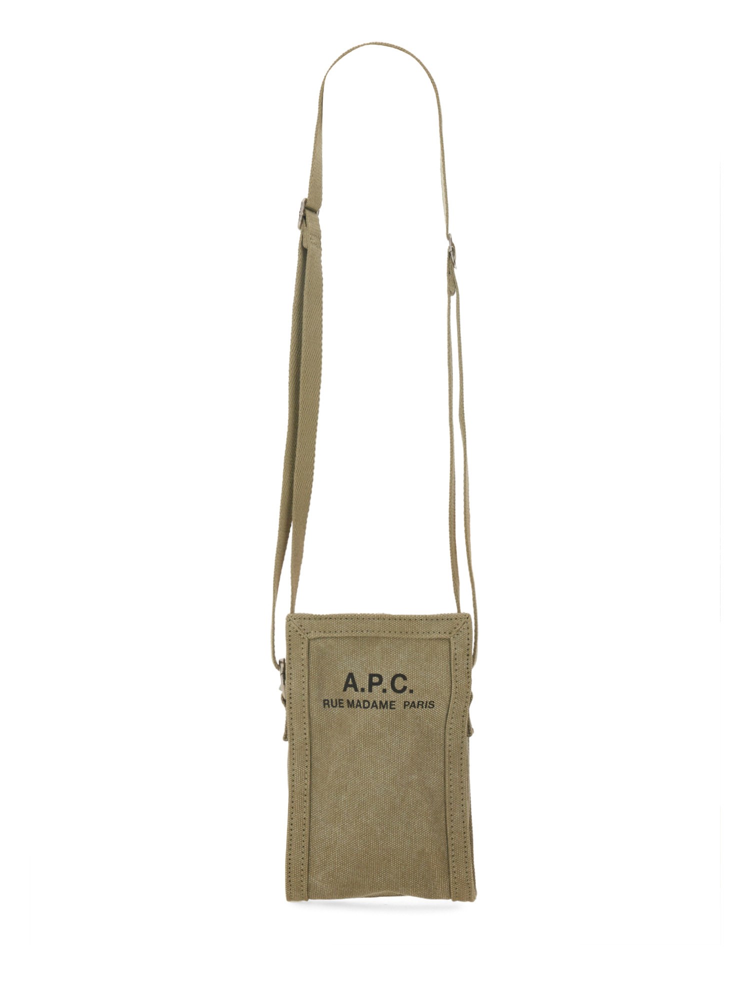 A.P.C. a. p.c. shoulder bag with logo