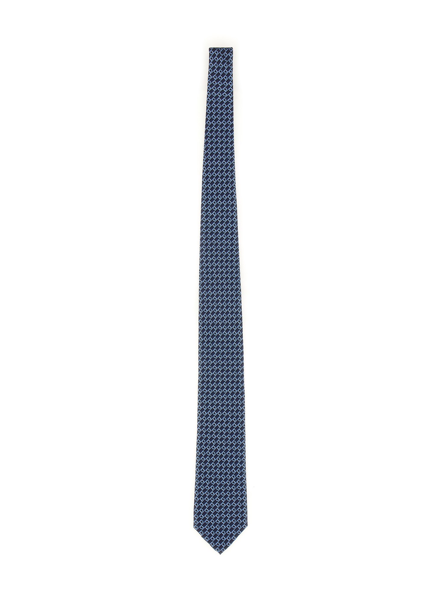 Ferragamo ferragamo tie with gancini print