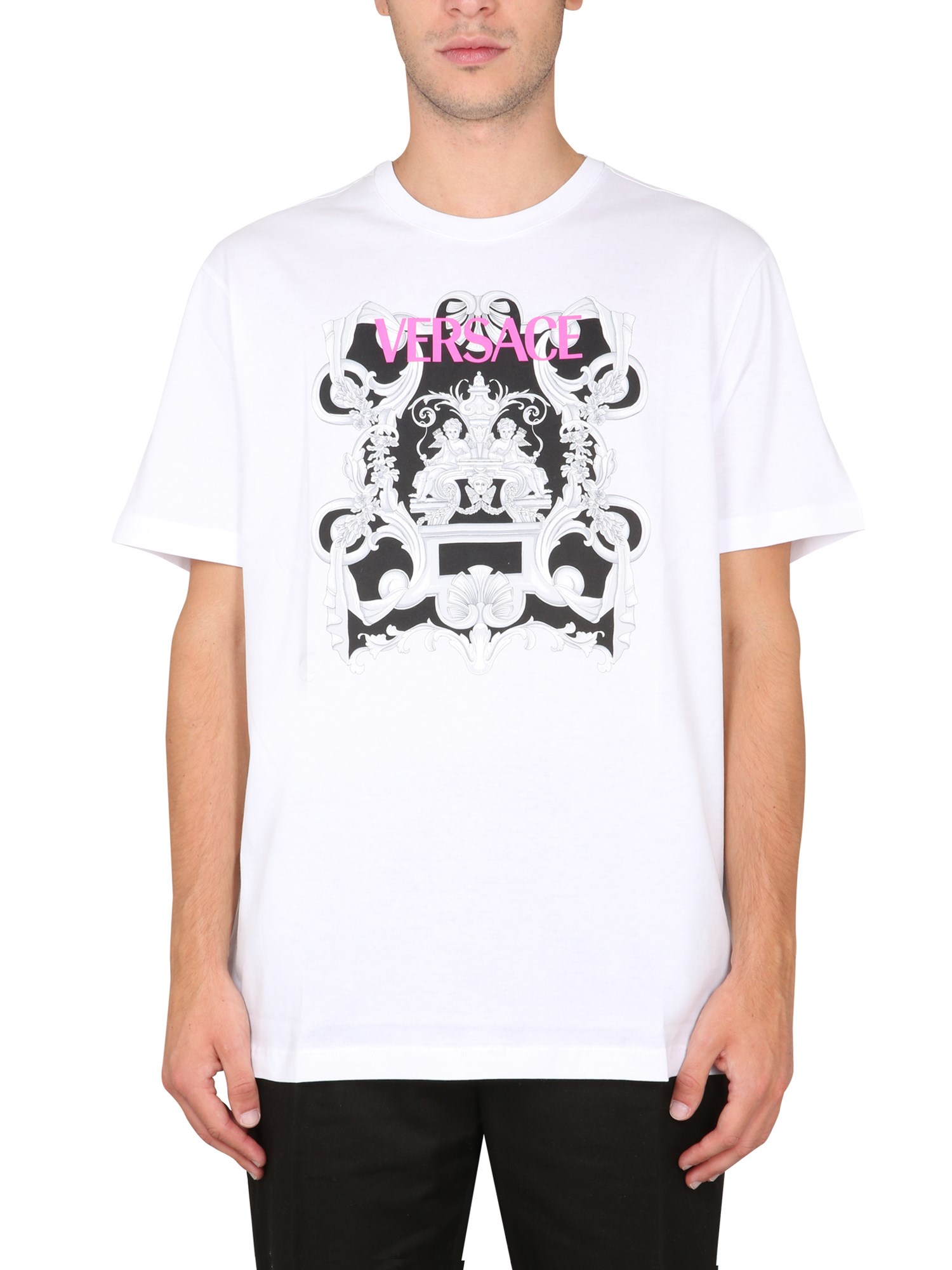 Versace versace medusa logo t-shirt