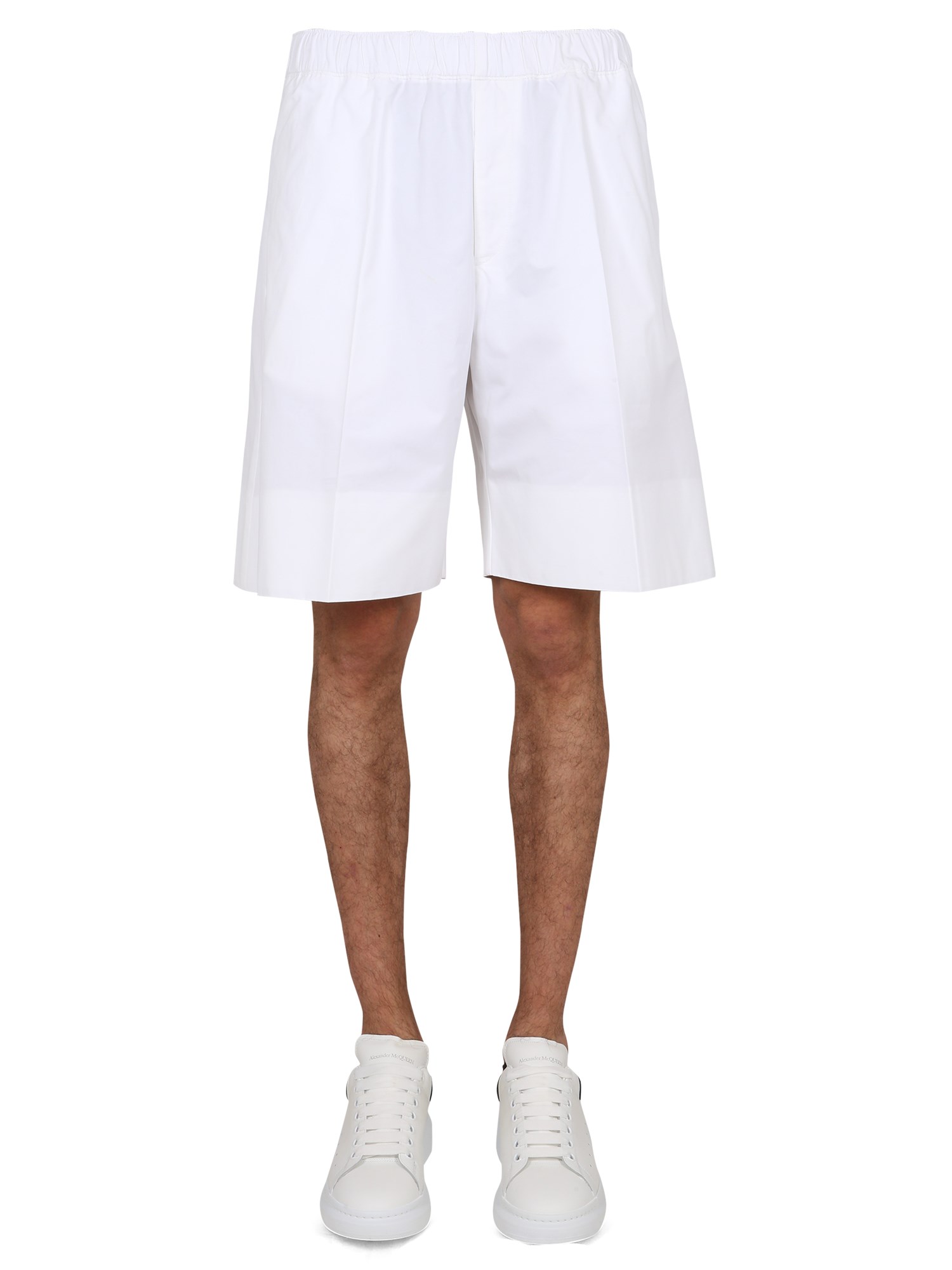 Alexander McQueen alexander mcqueen wide-leg shorts