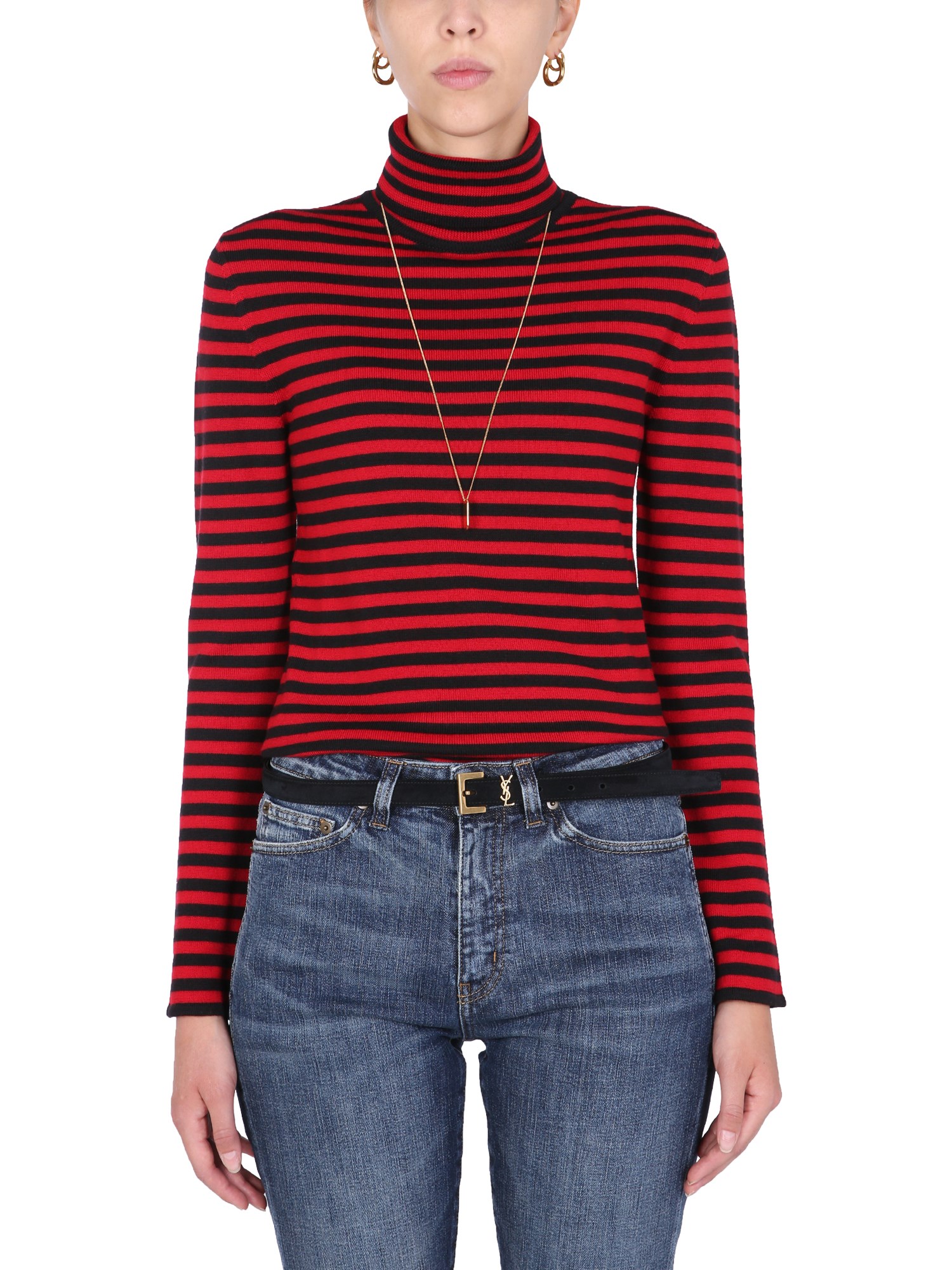 Saint Laurent saint laurent turtle neck sweater